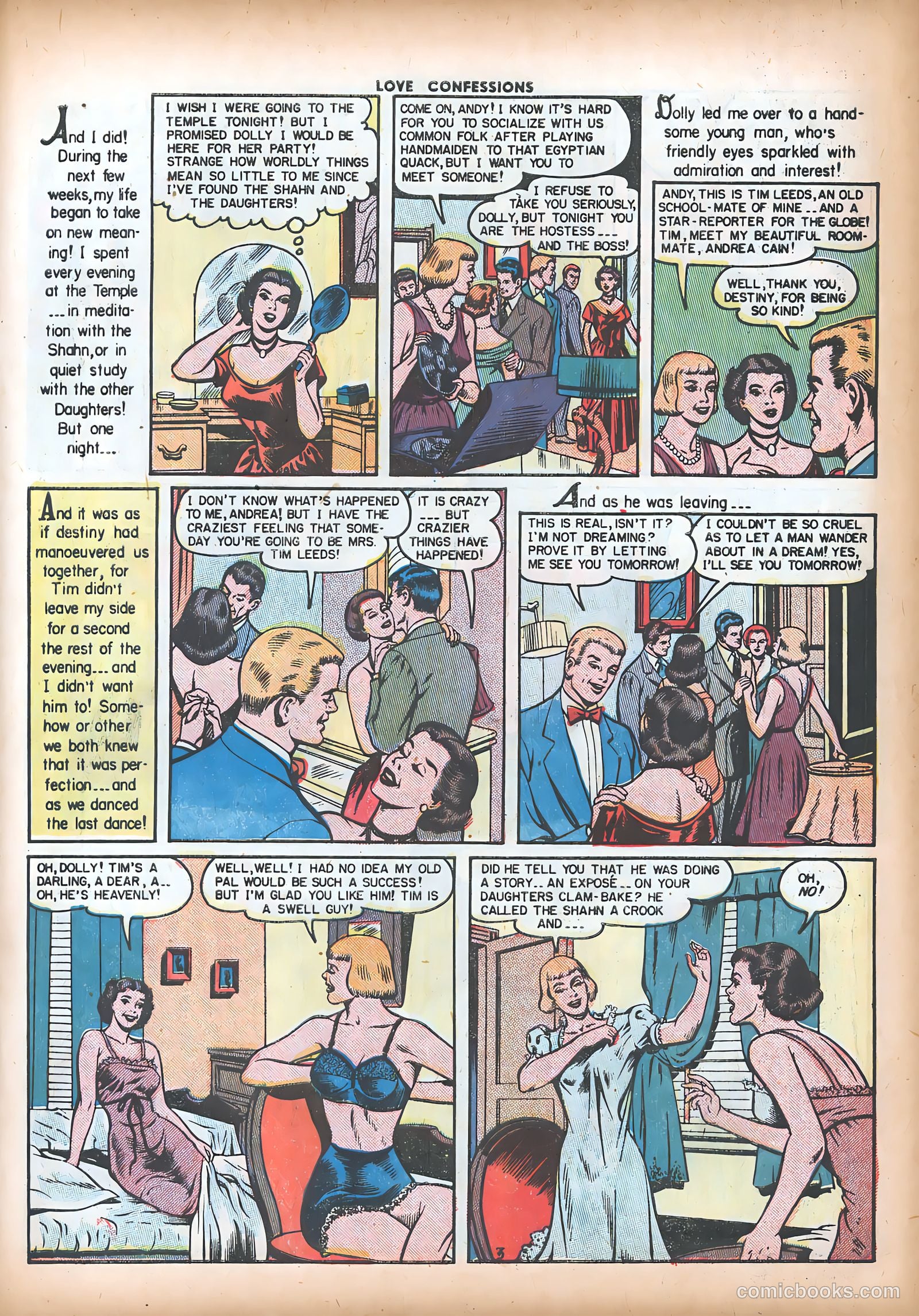 Love Confessions #9 (1951) — page 21 of 51