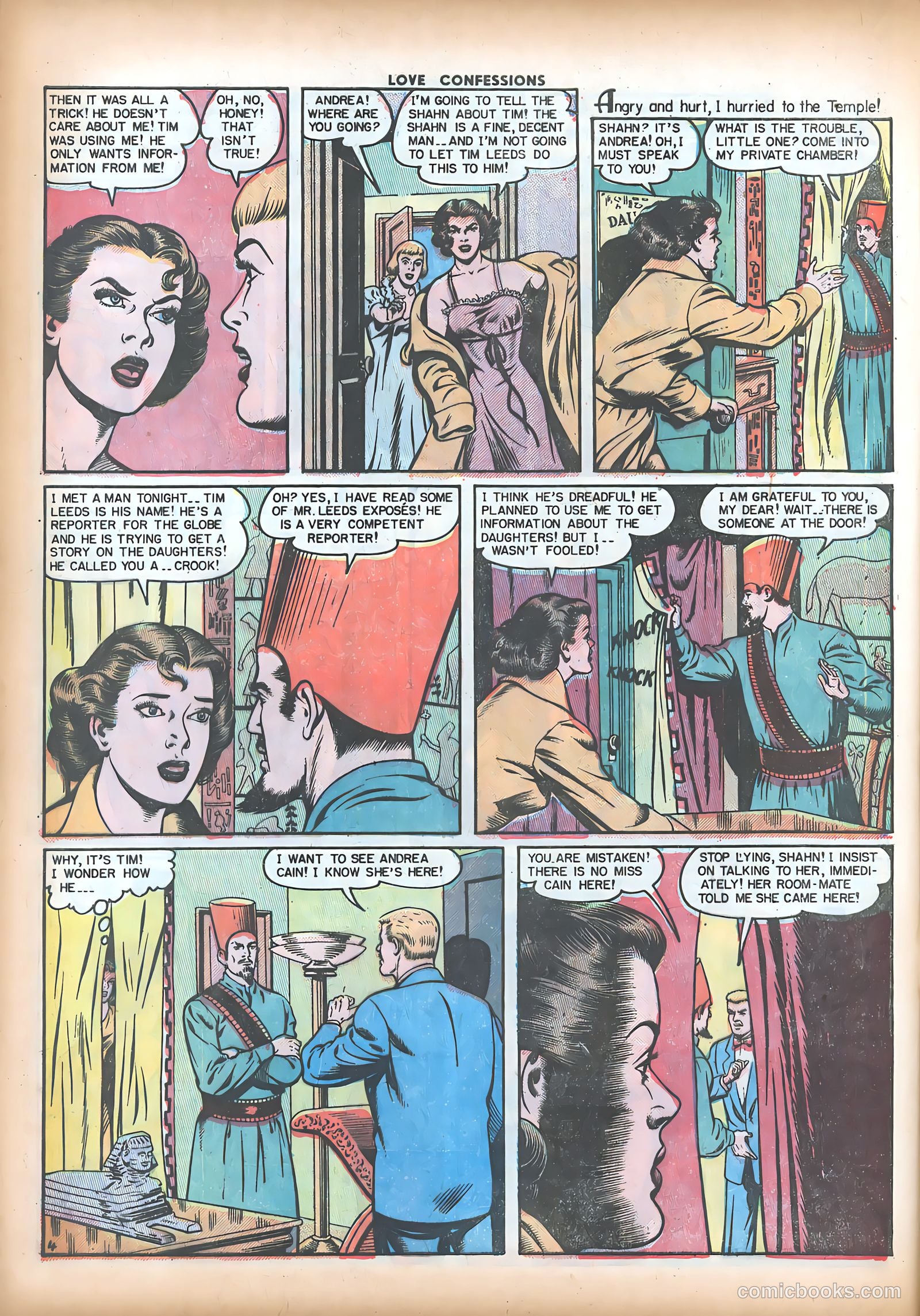 Love Confessions #9 (1951) — page 22 of 51