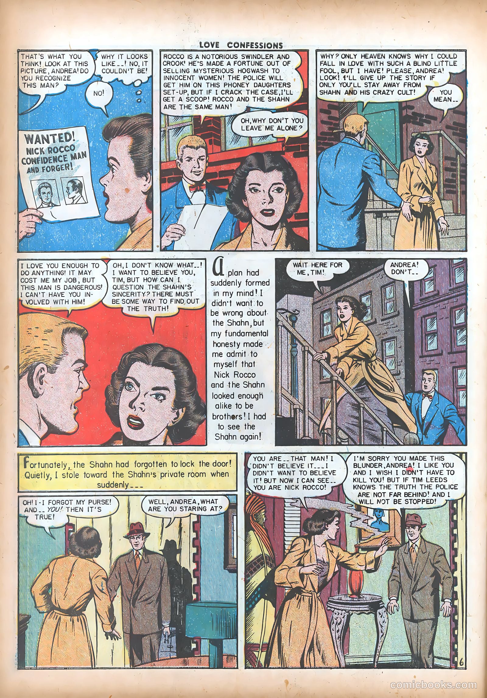 Love Confessions #9 (1951) — page 24 of 51