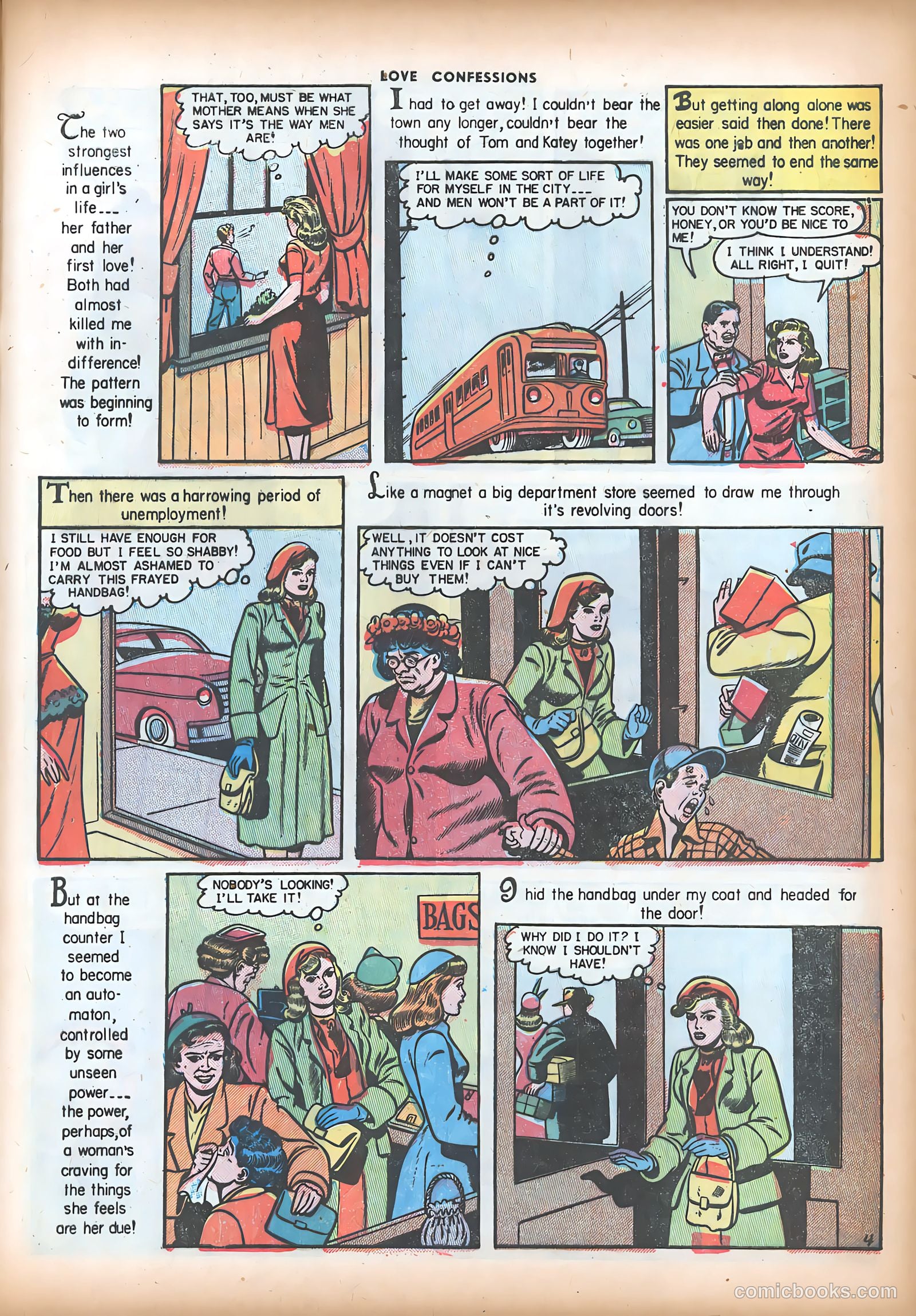 Love Confessions #9 (1951) — page 30 of 51