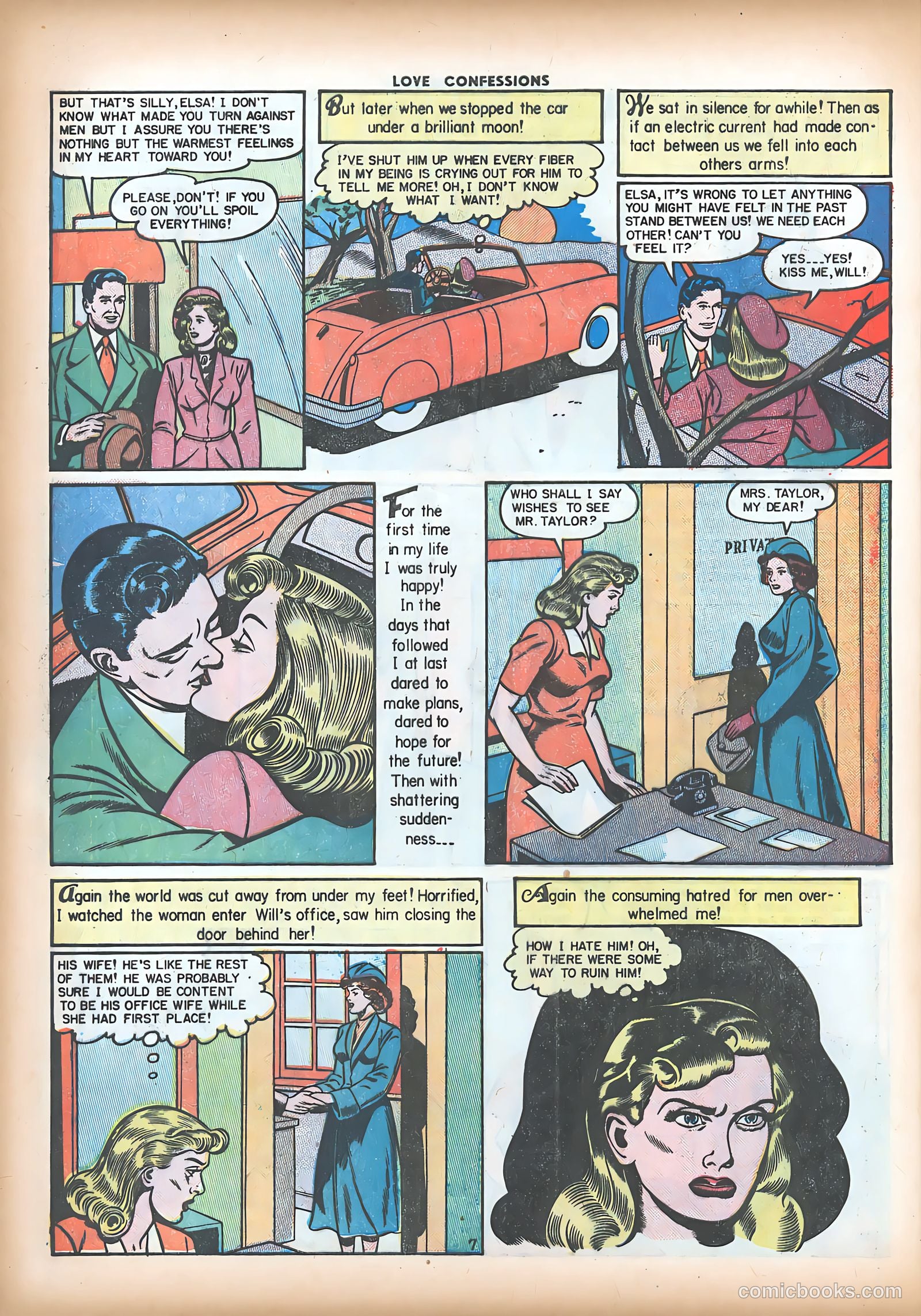 Love Confessions #9 (1951) — page 33 of 51