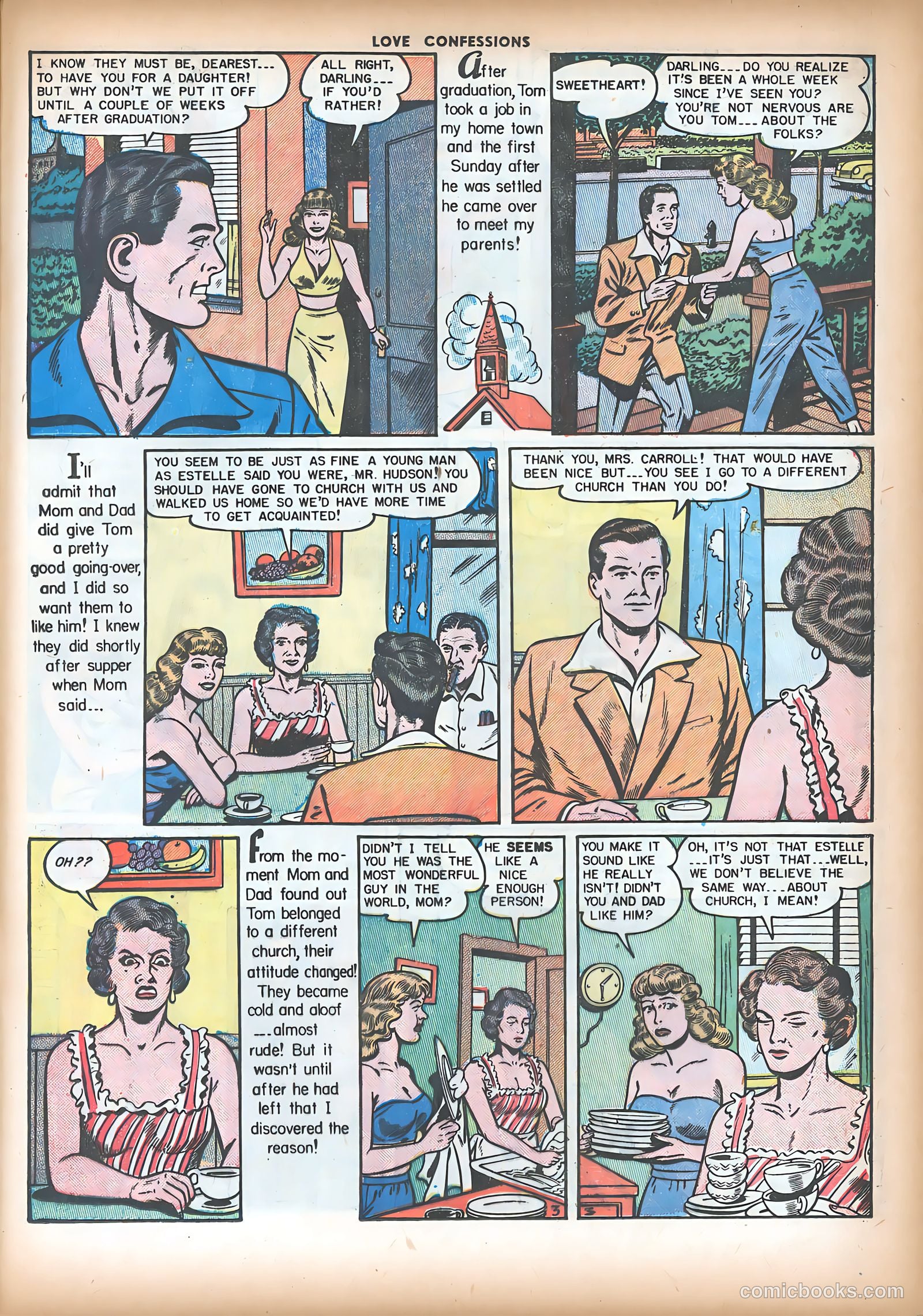 Love Confessions #9 (1951) — page 42 of 51