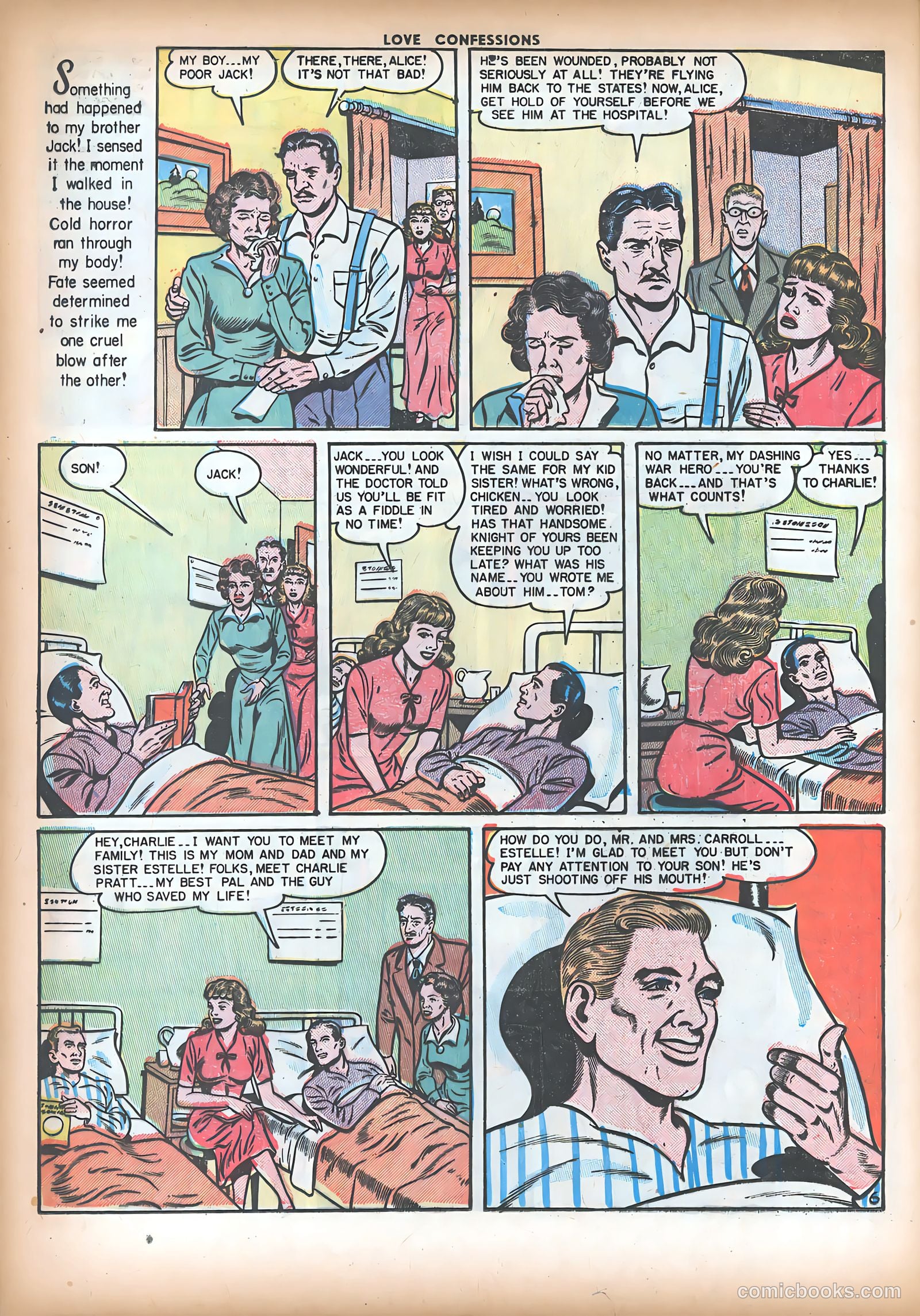 Love Confessions #9 (1951) — page 45 of 51