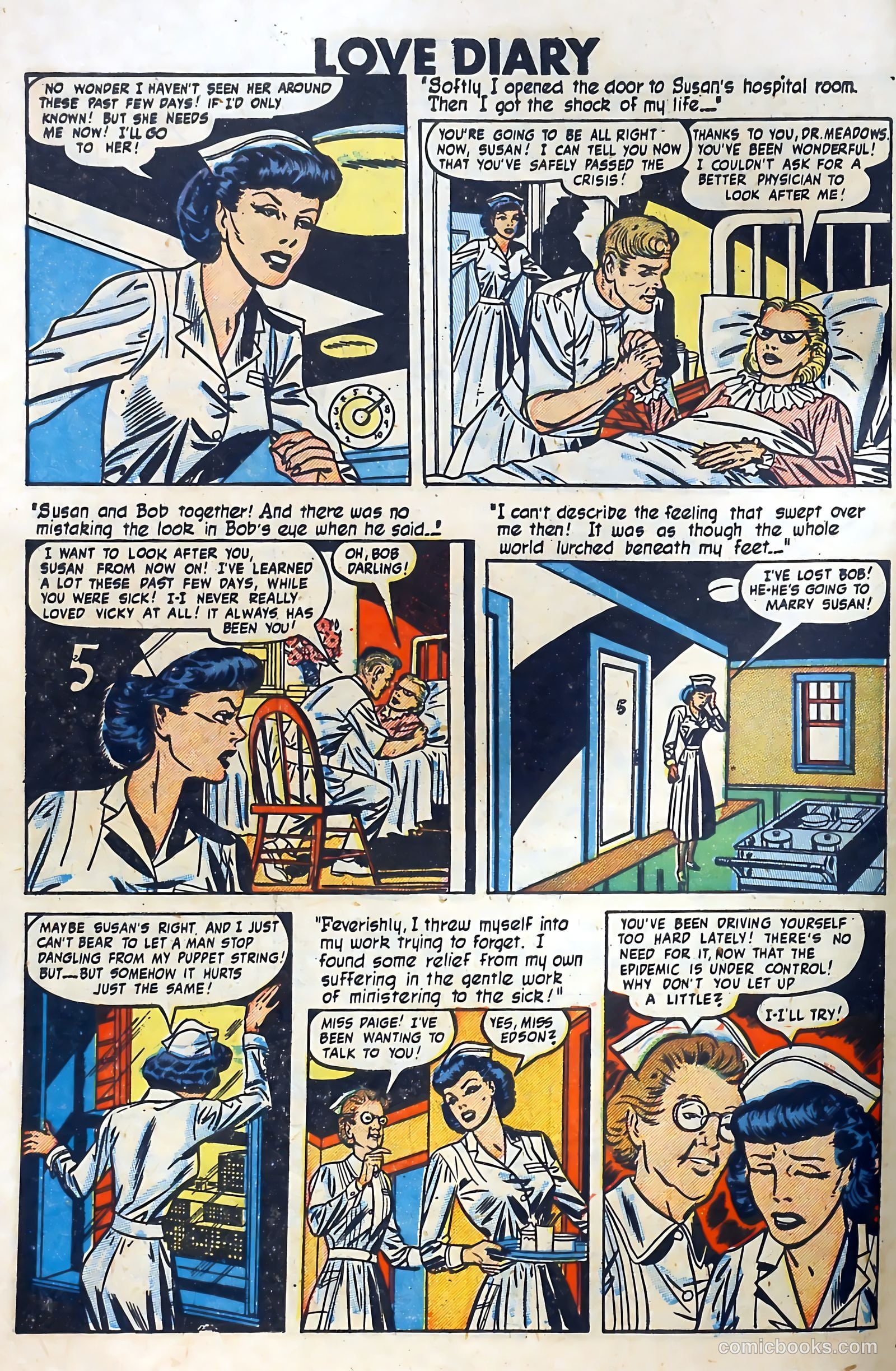 Love Diary #1 (1949) — page 12 of 52