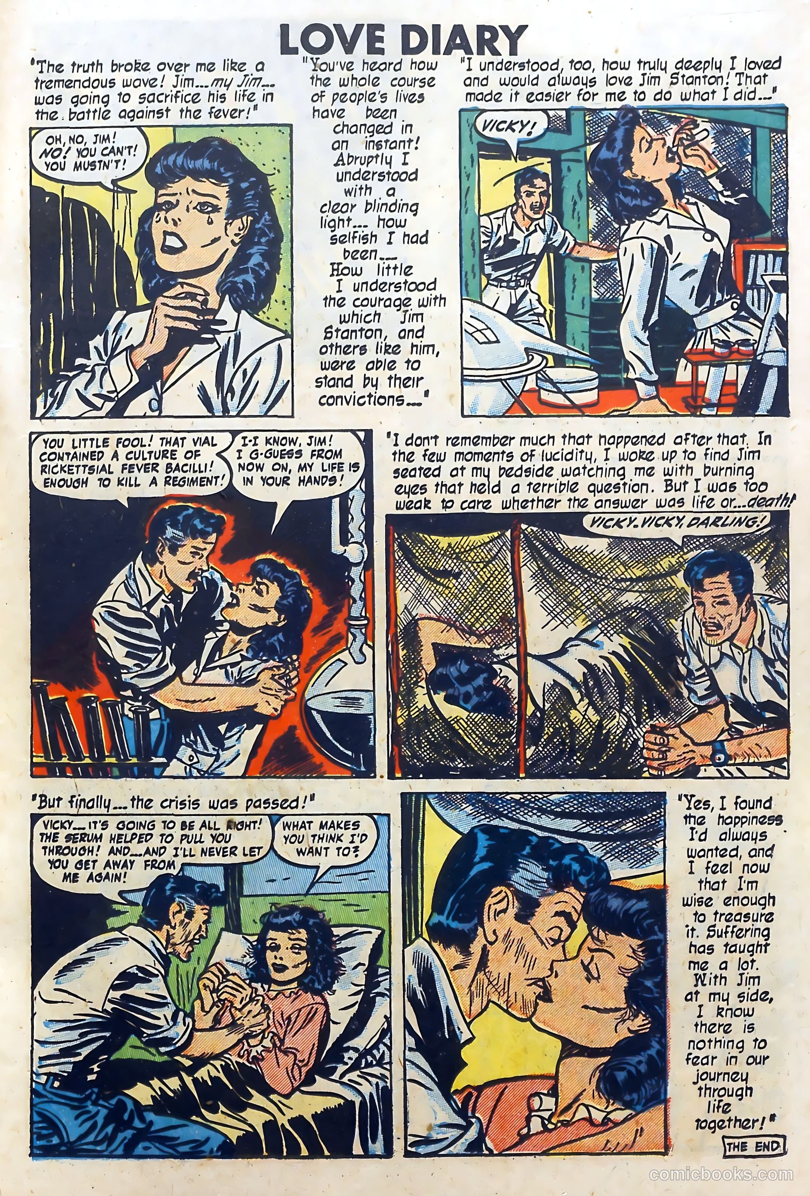 Love Diary #1 (1949) — page 17 of 52
