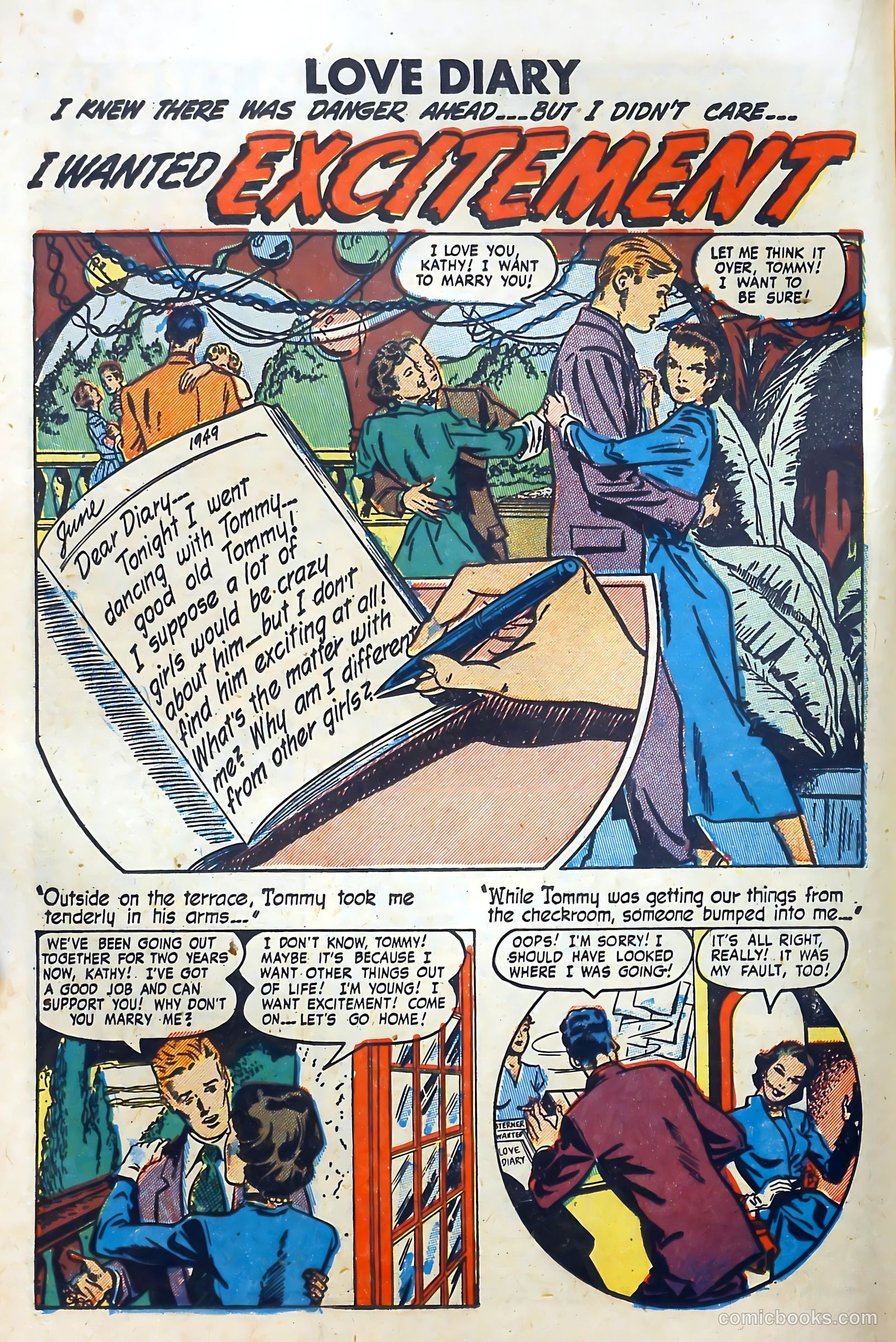 Love Diary #1 (1949) — page 24 of 52