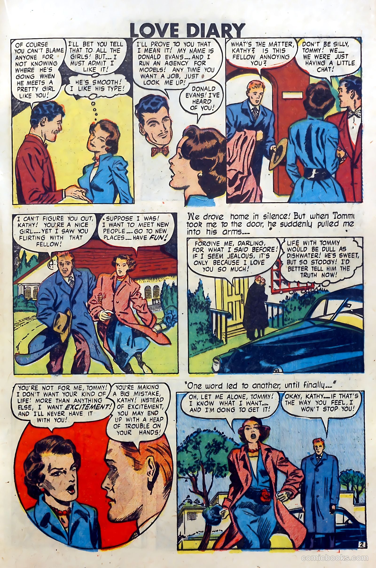 Love Diary #1 (1949) — page 25 of 52