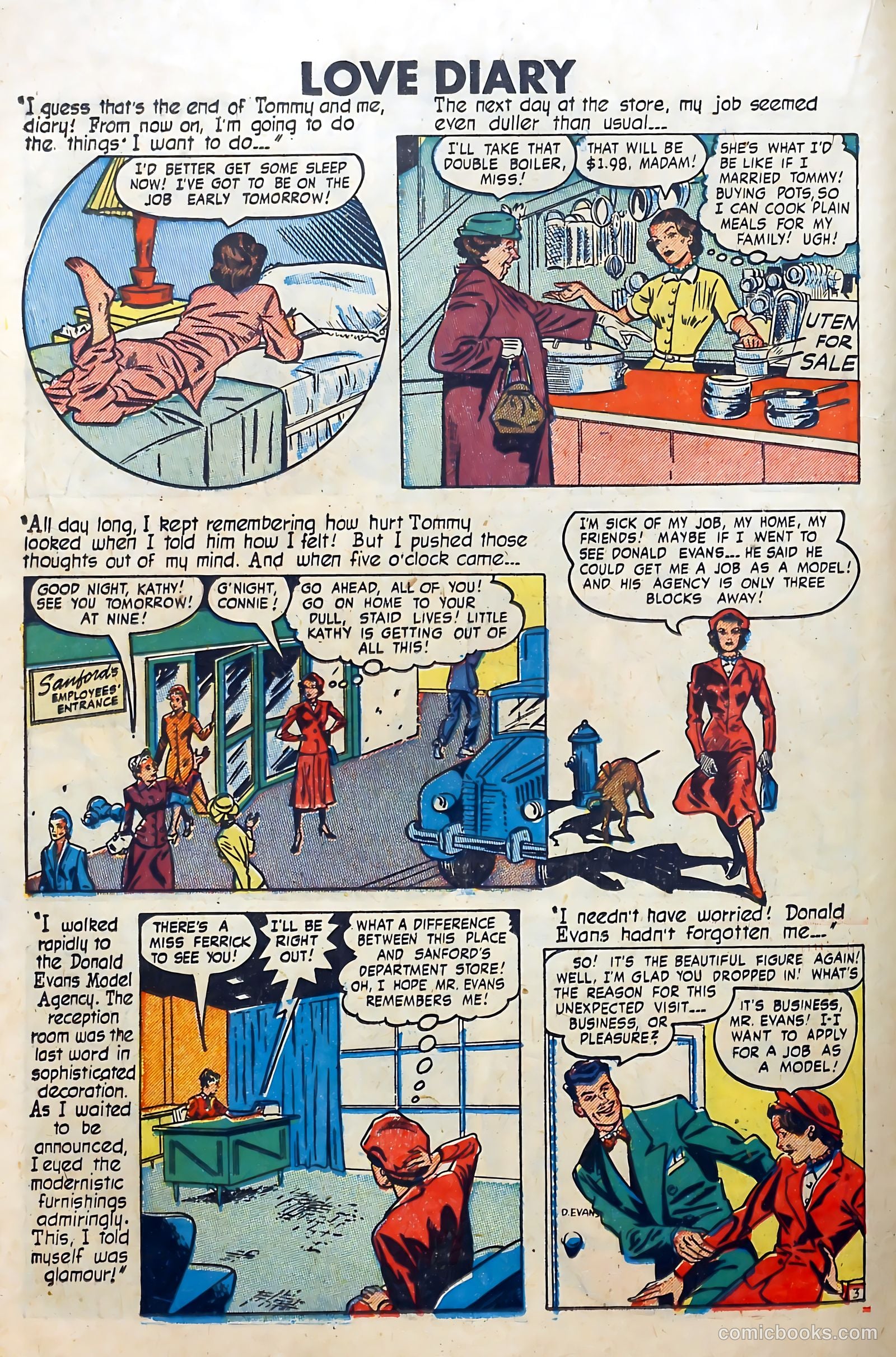 Love Diary #1 (1949) — page 26 of 52