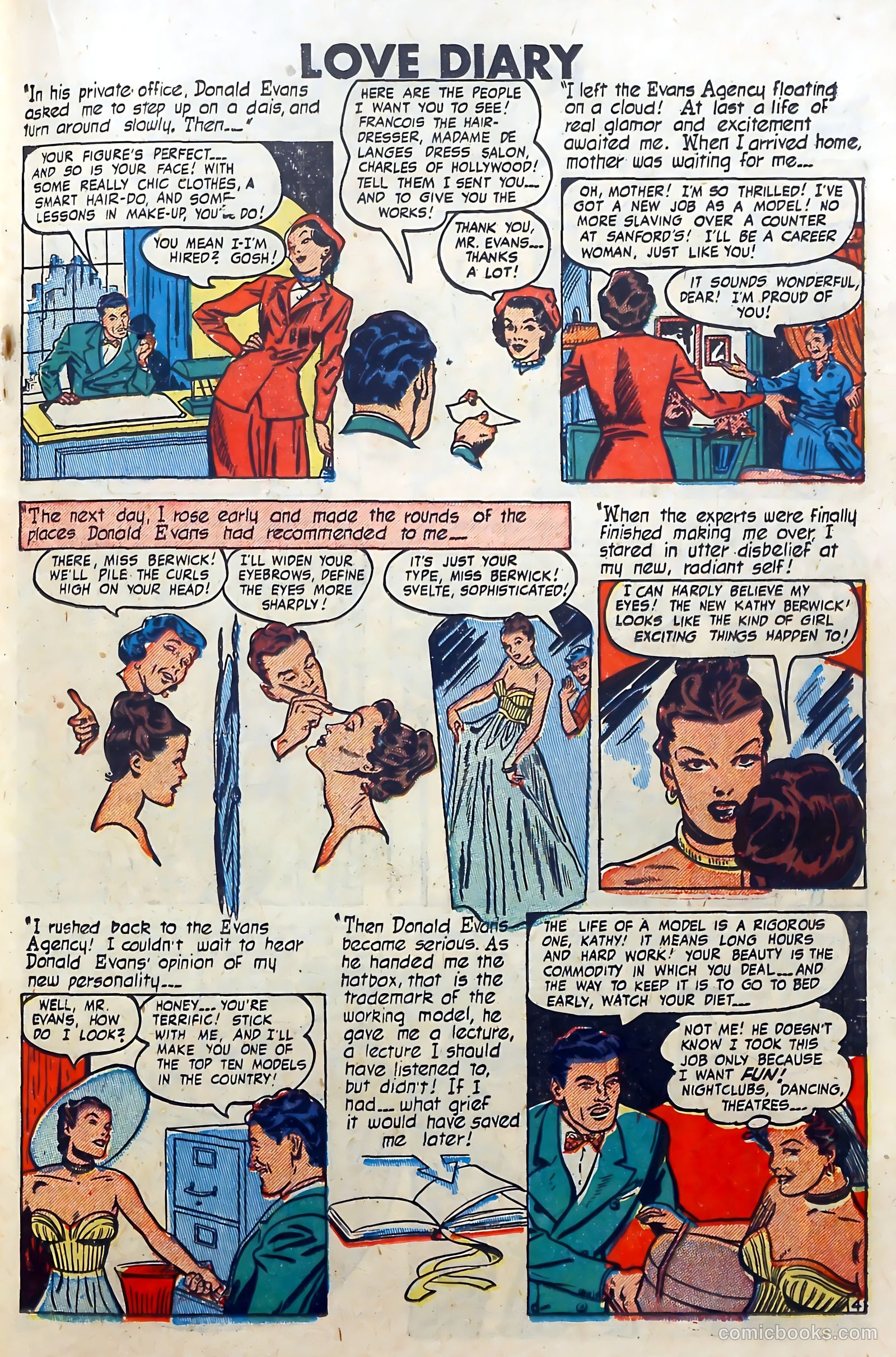 Love Diary #1 (1949) — page 27 of 52