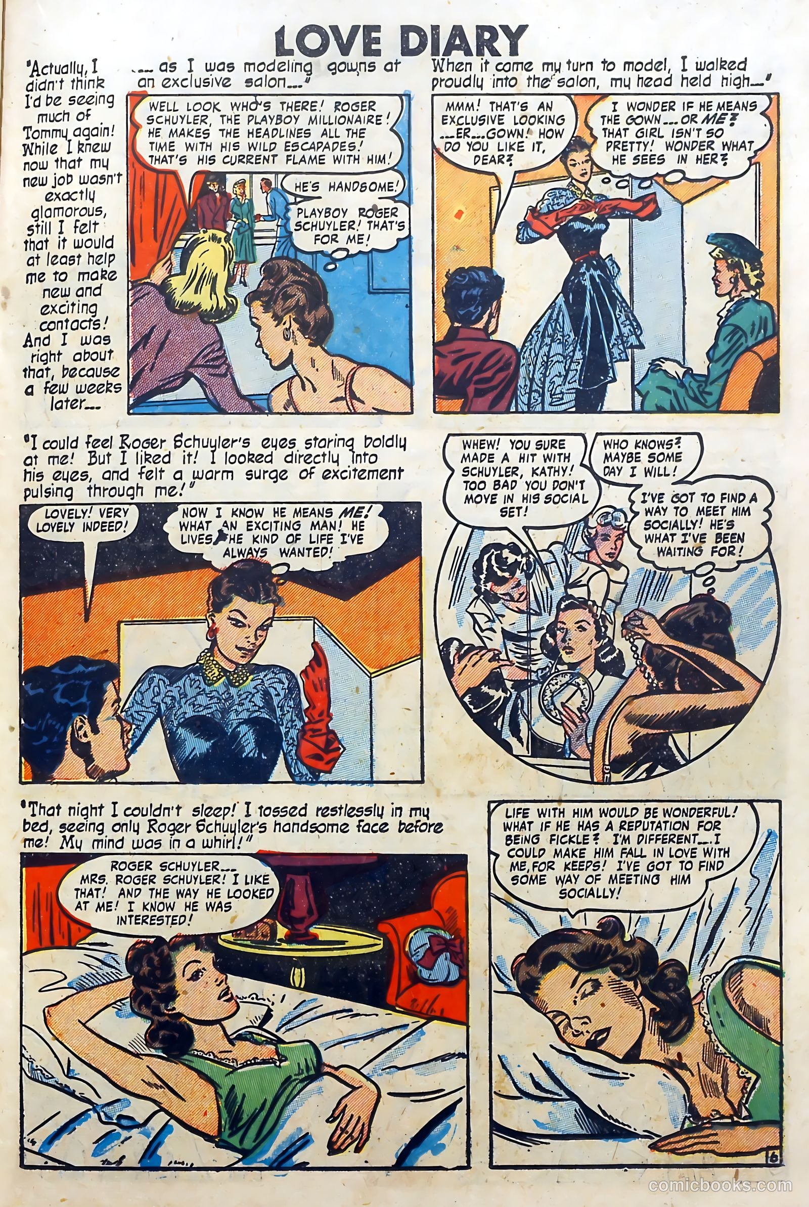 Love Diary #1 (1949) — page 29 of 52