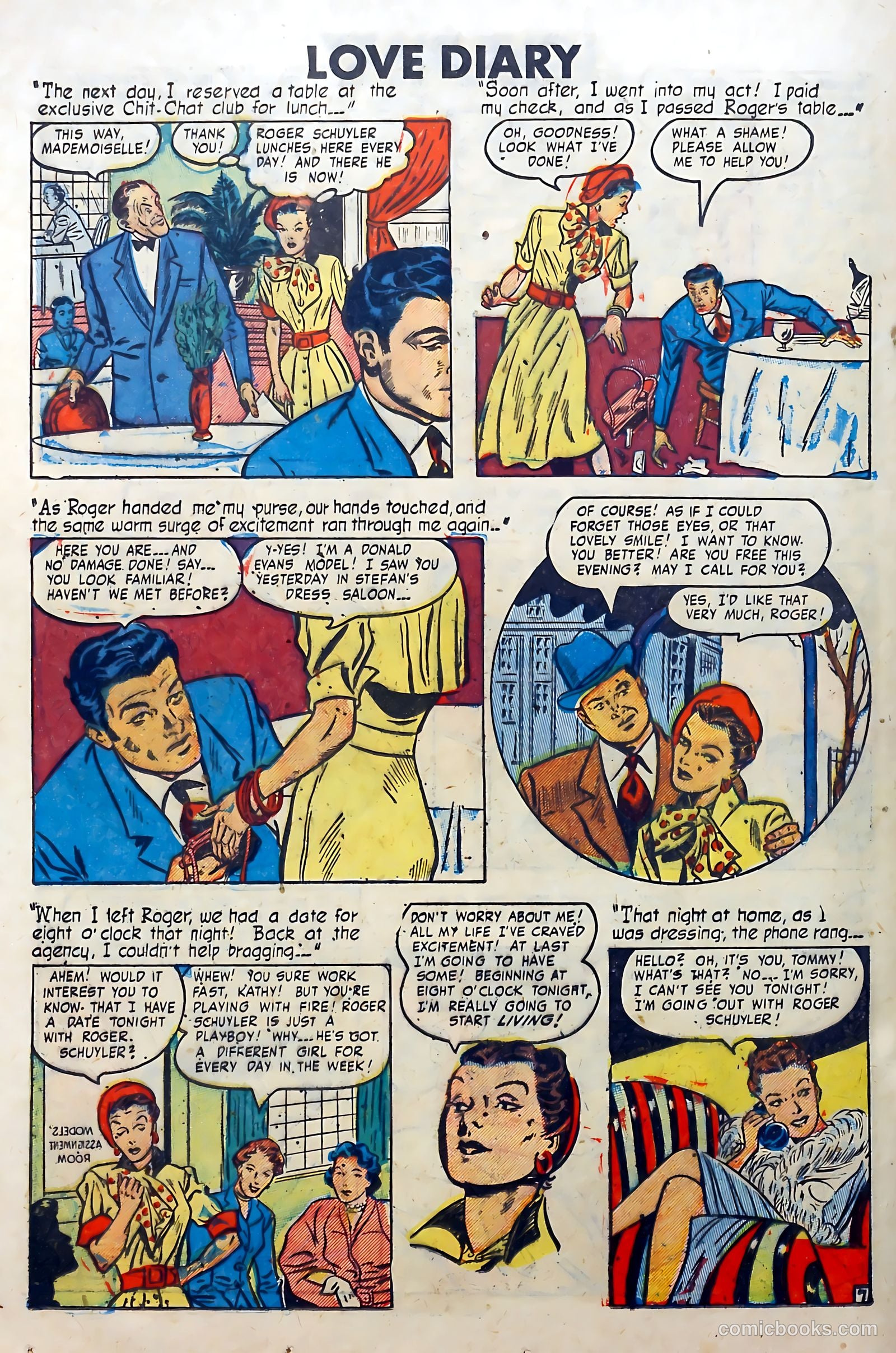 Love Diary #1 (1949) — page 30 of 52