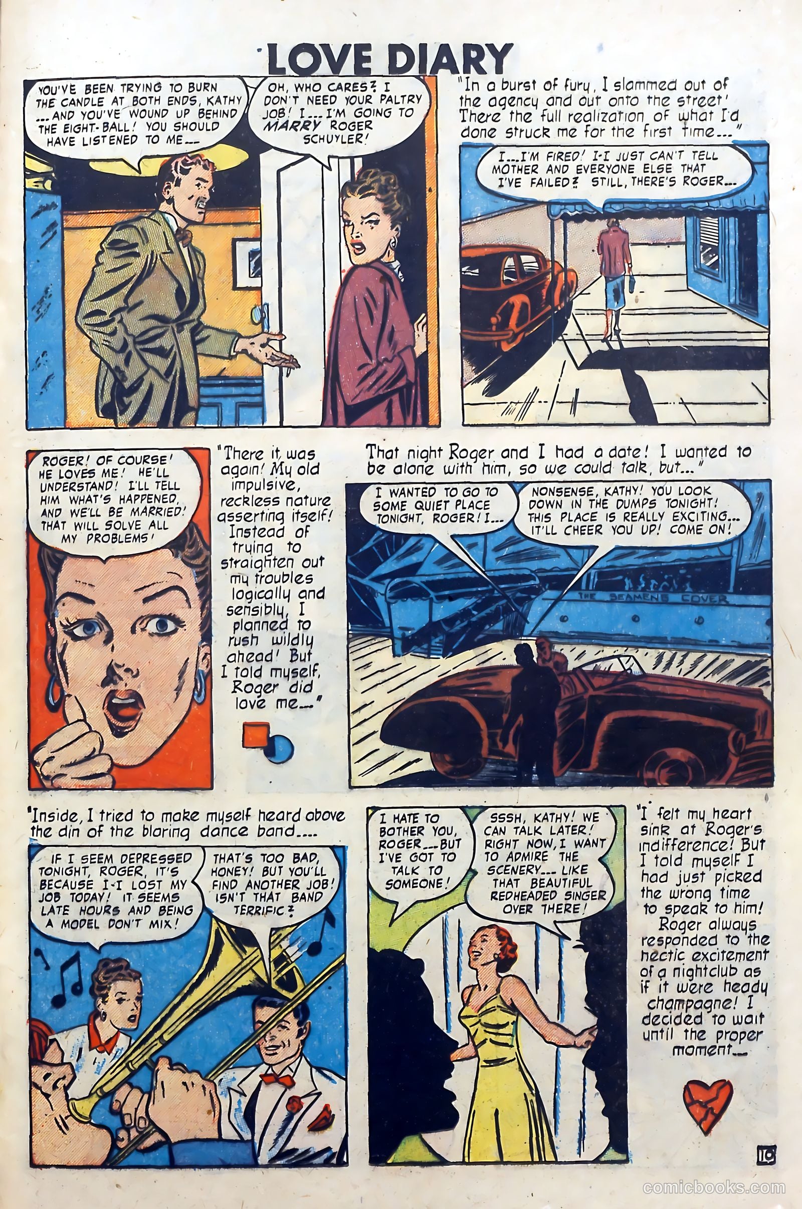 Love Diary #1 (1949) — page 33 of 52