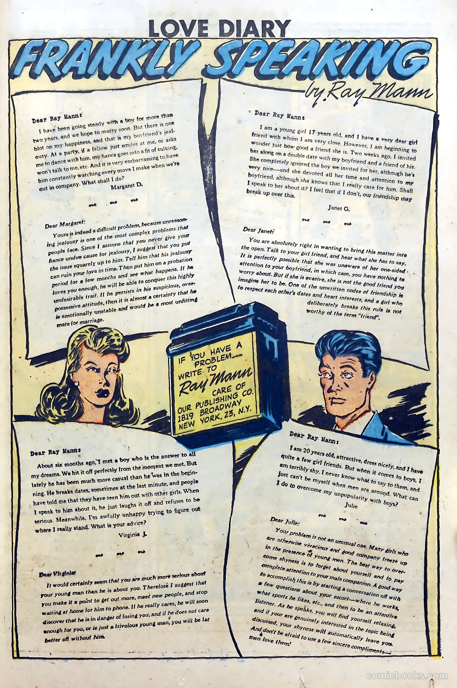Love Diary #1 (1949) — page 37 of 52