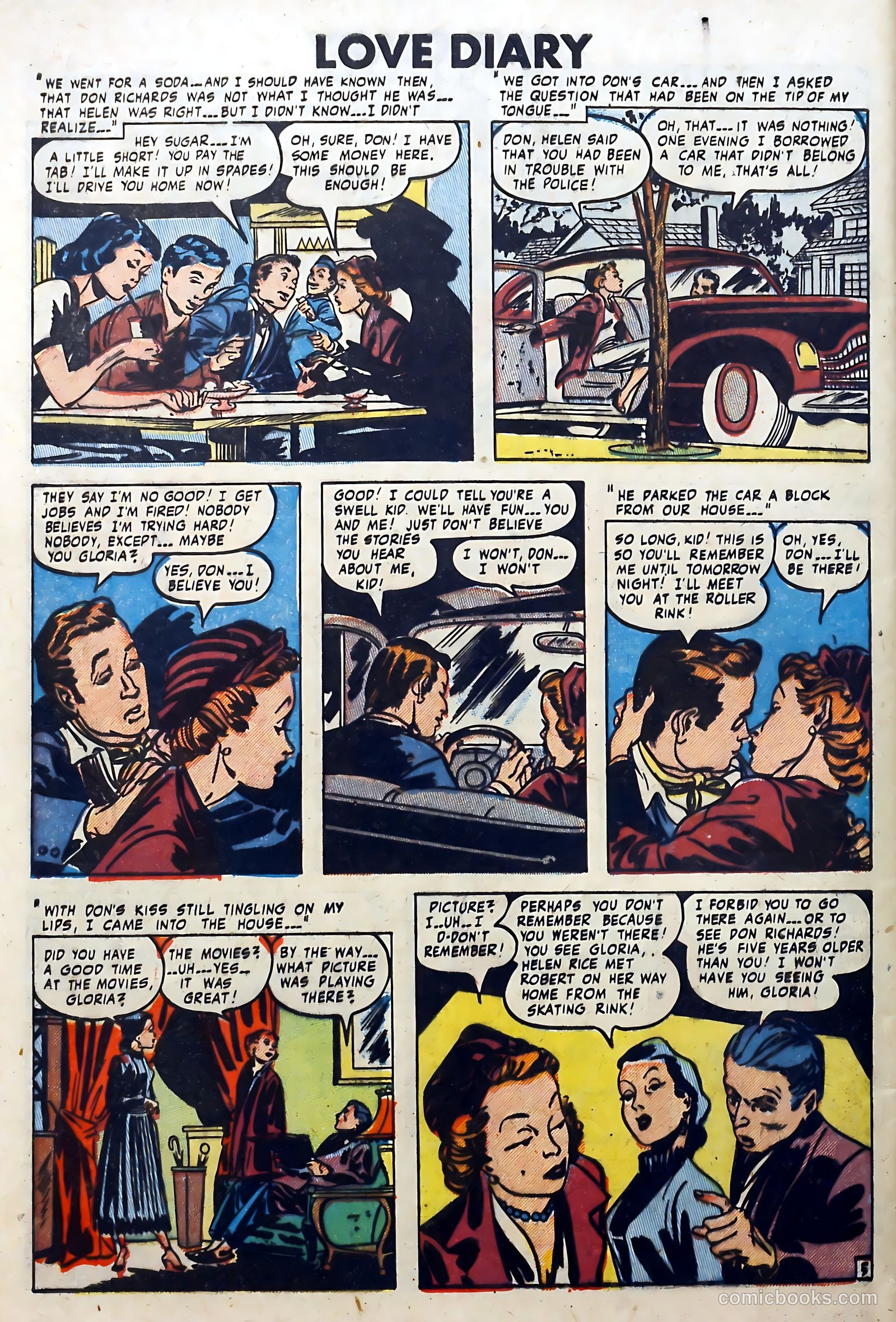 Love Diary #1 (1949) — page 44 of 52