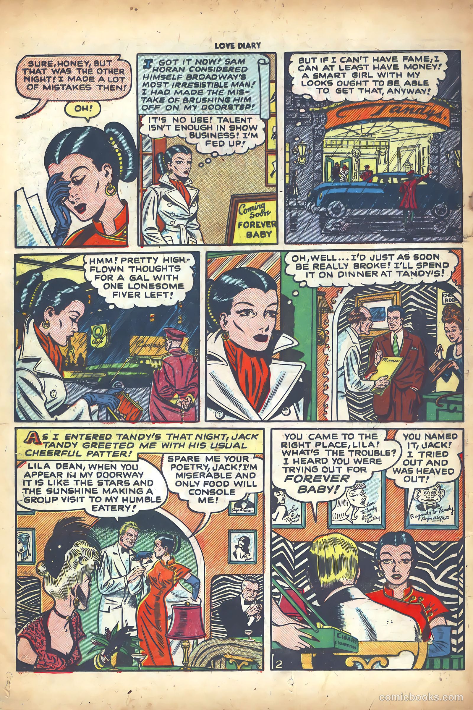 Love Diary #1 (1949) — page 4 of 37