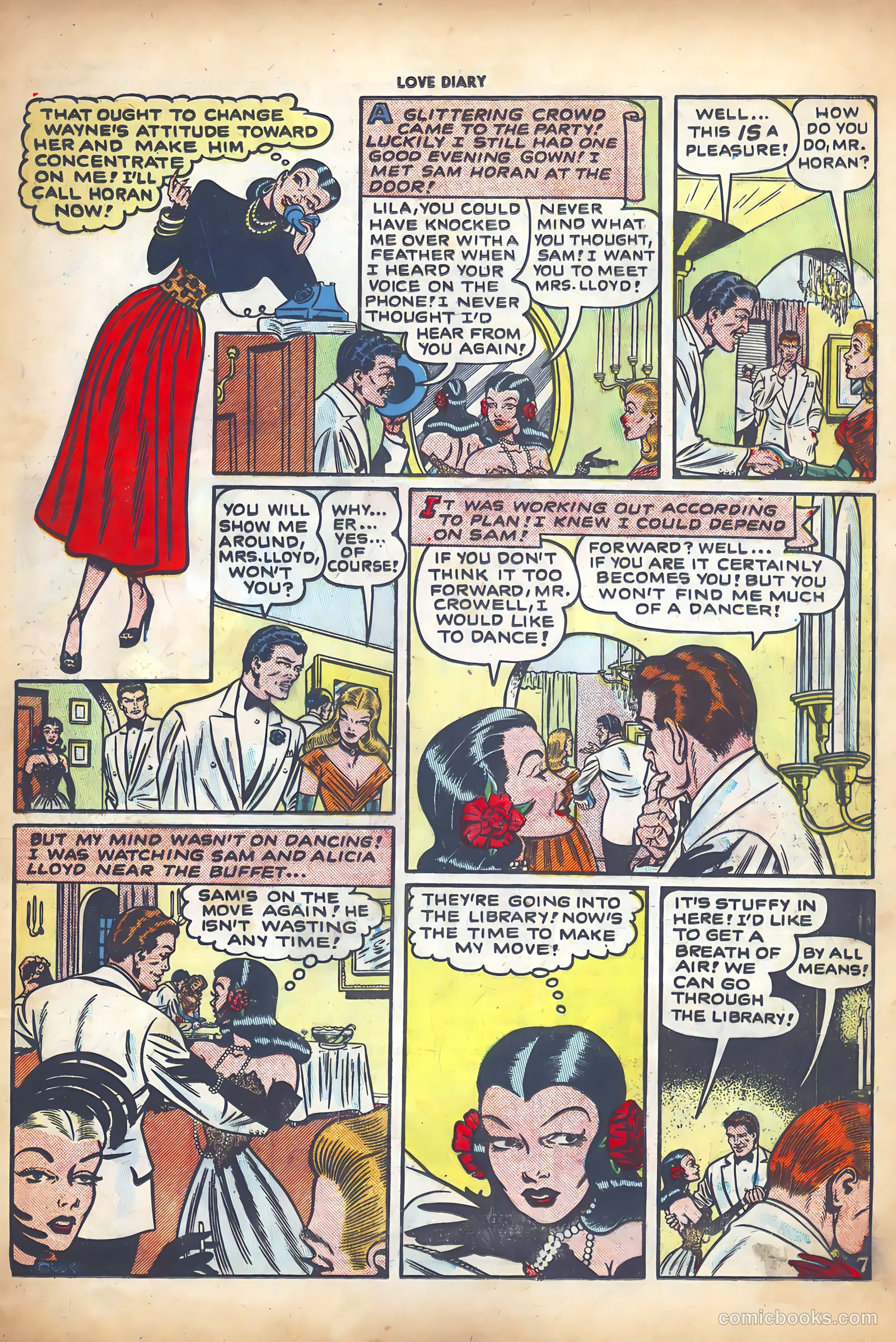 Love Diary #1 (1949) — page 9 of 37