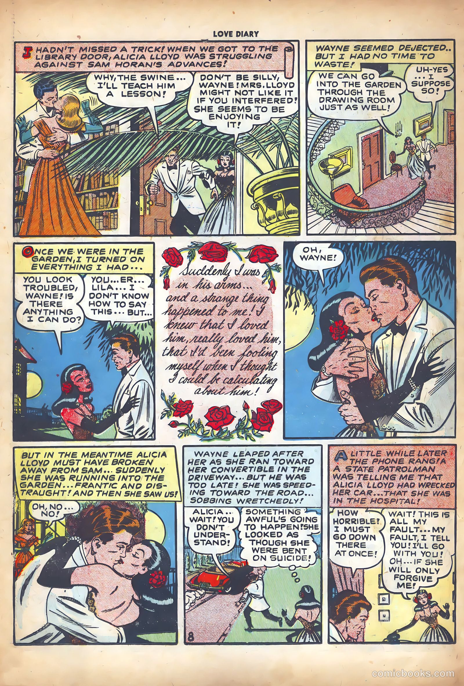 Love Diary #1 (1949) — page 10 of 37