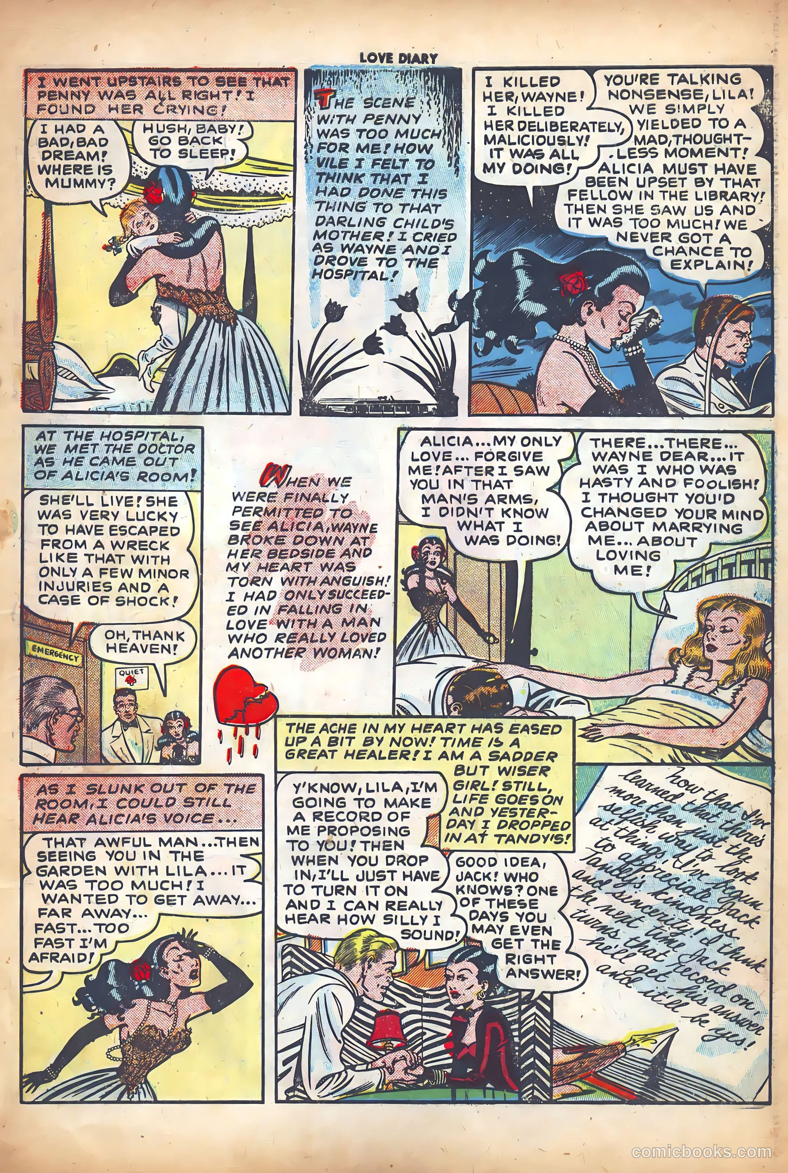 Love Diary #1 (1949) — page 11 of 37