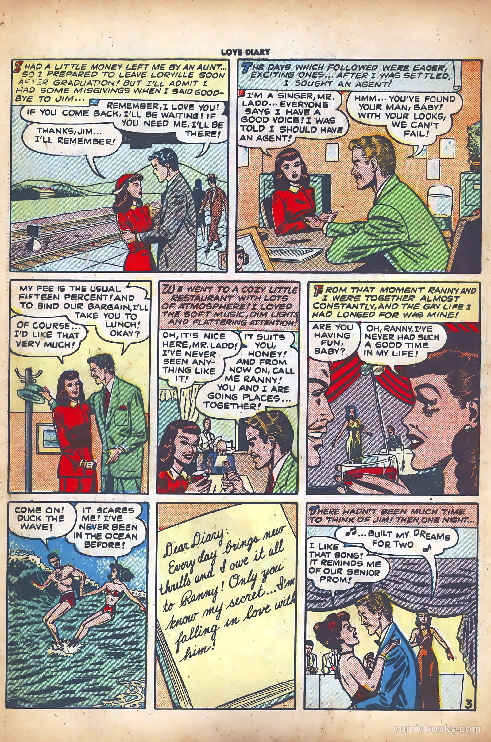 Love Diary #1 (1949) — page 14 of 37