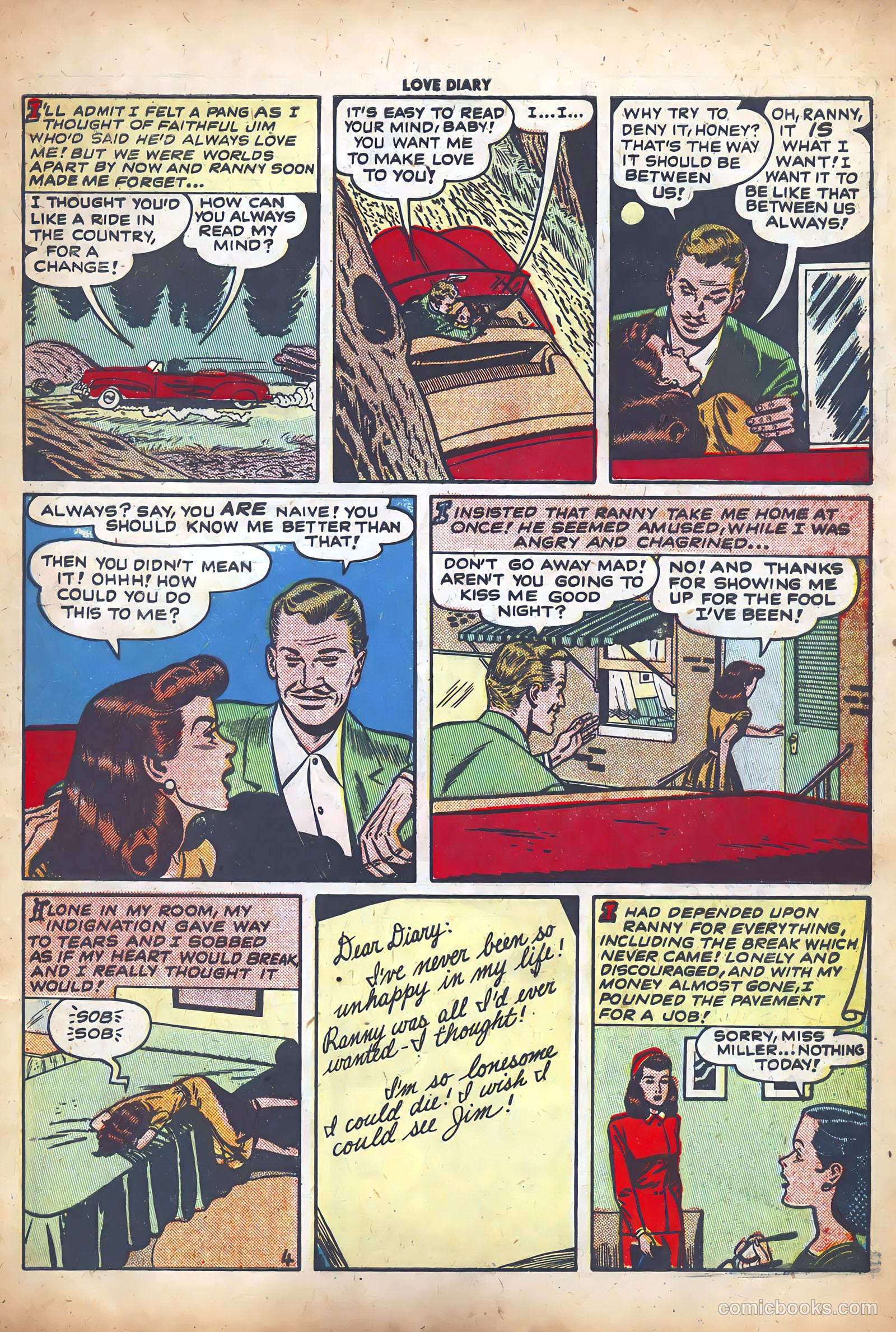 Love Diary #1 (1949) — page 15 of 37