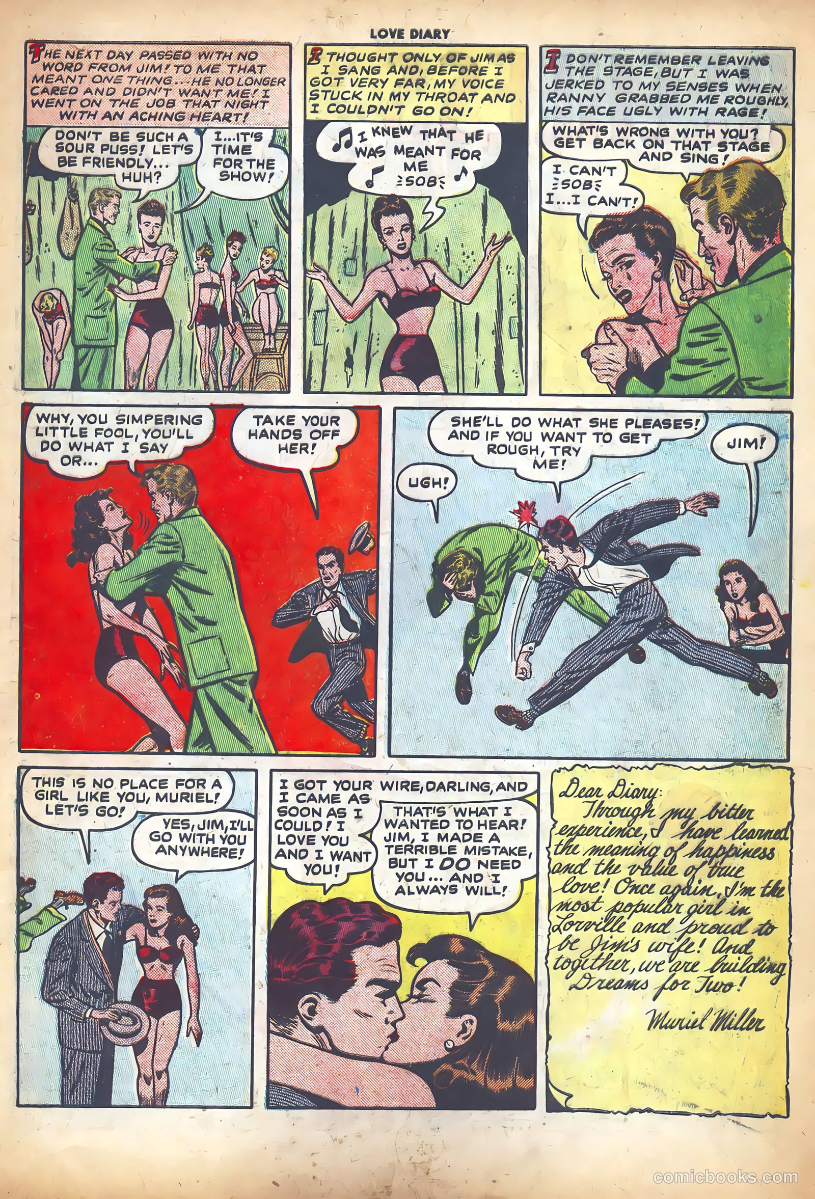 Love Diary #1 (1949) — page 17 of 37