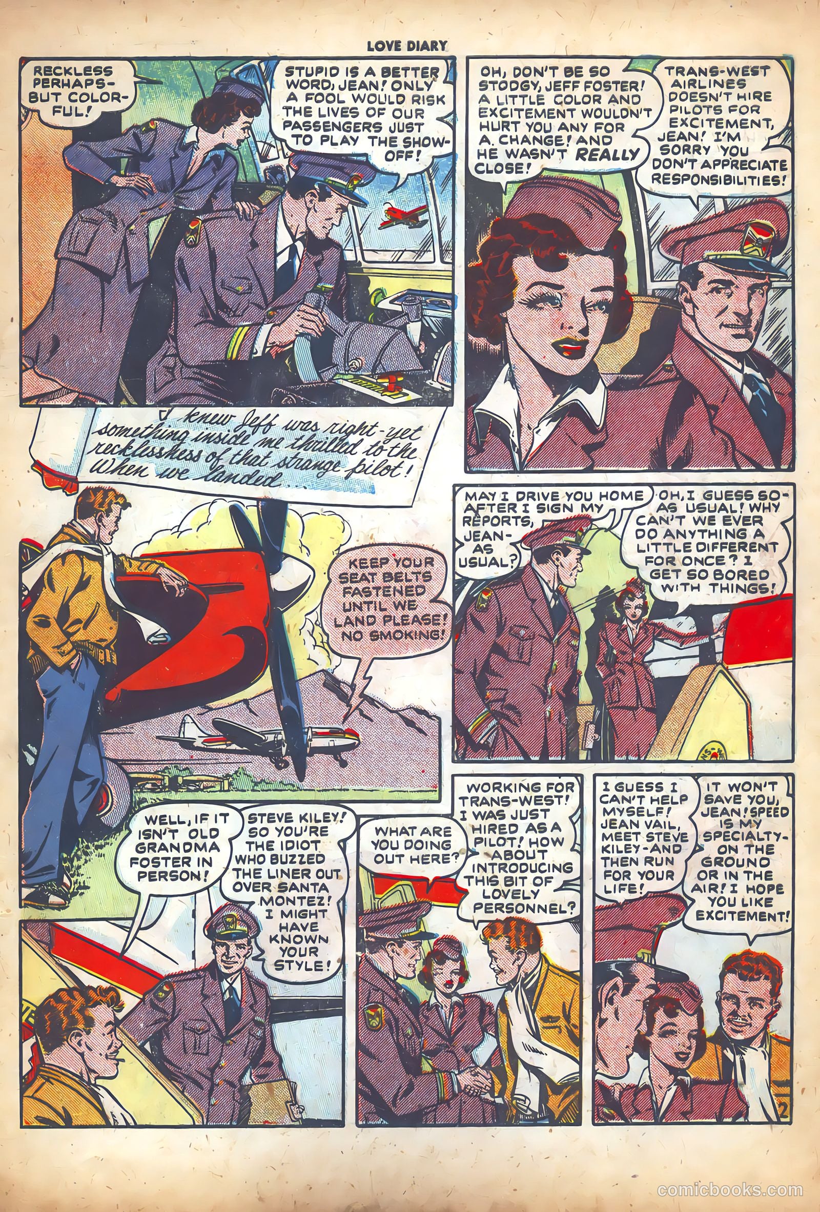Love Diary #1 (1949) — page 19 of 37