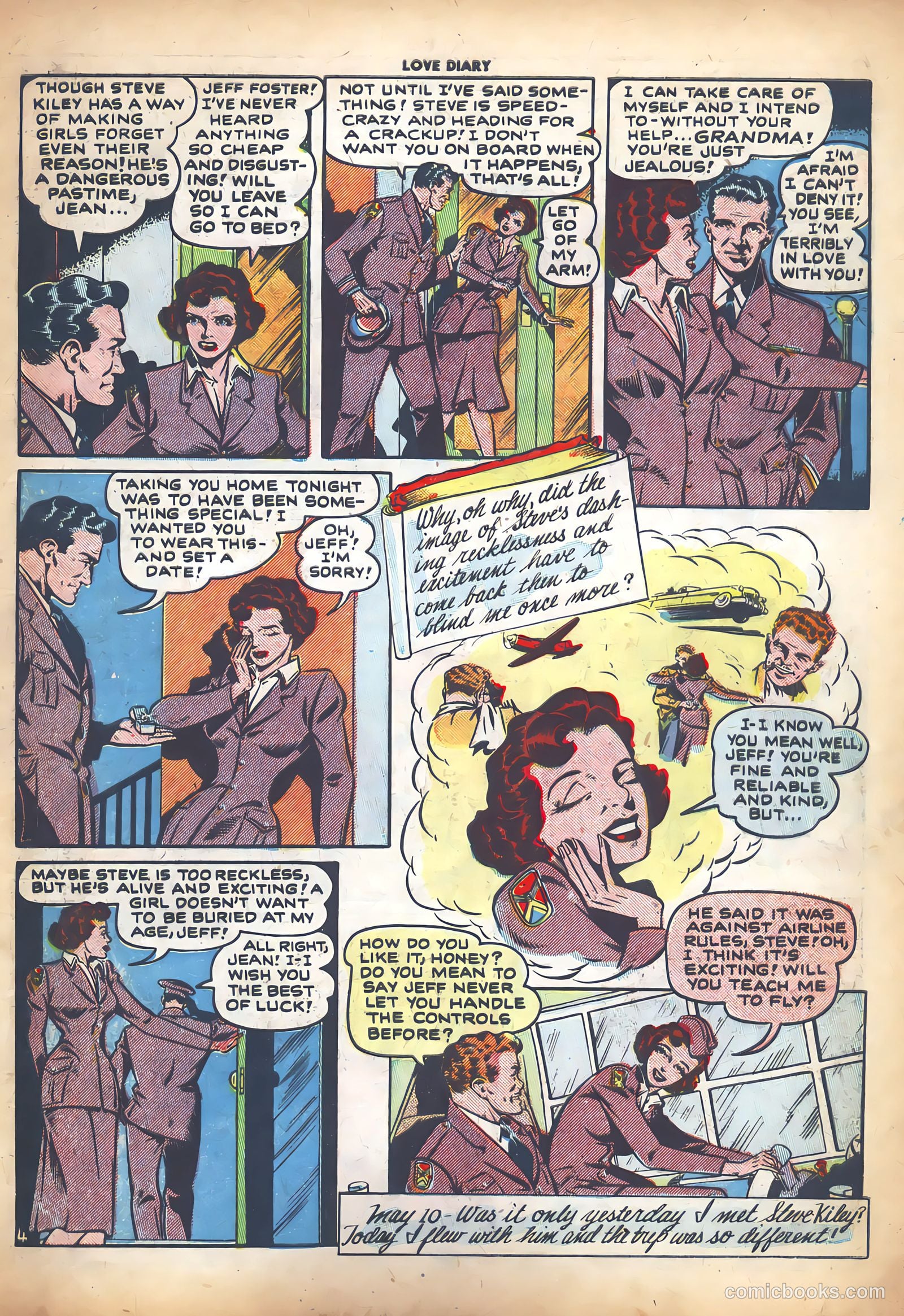 Love Diary #1 (1949) — page 21 of 37