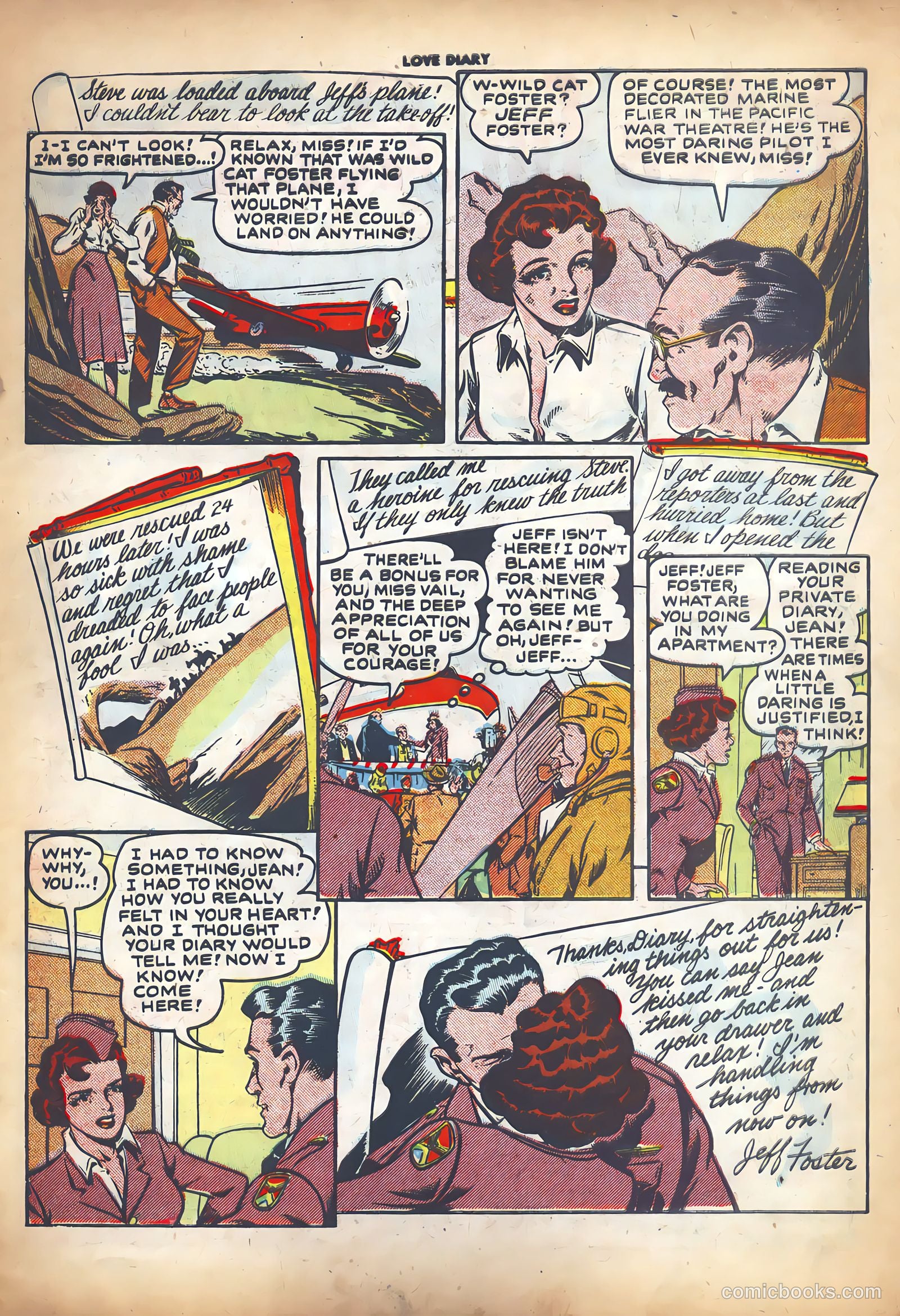 Love Diary #1 (1949) — page 25 of 37
