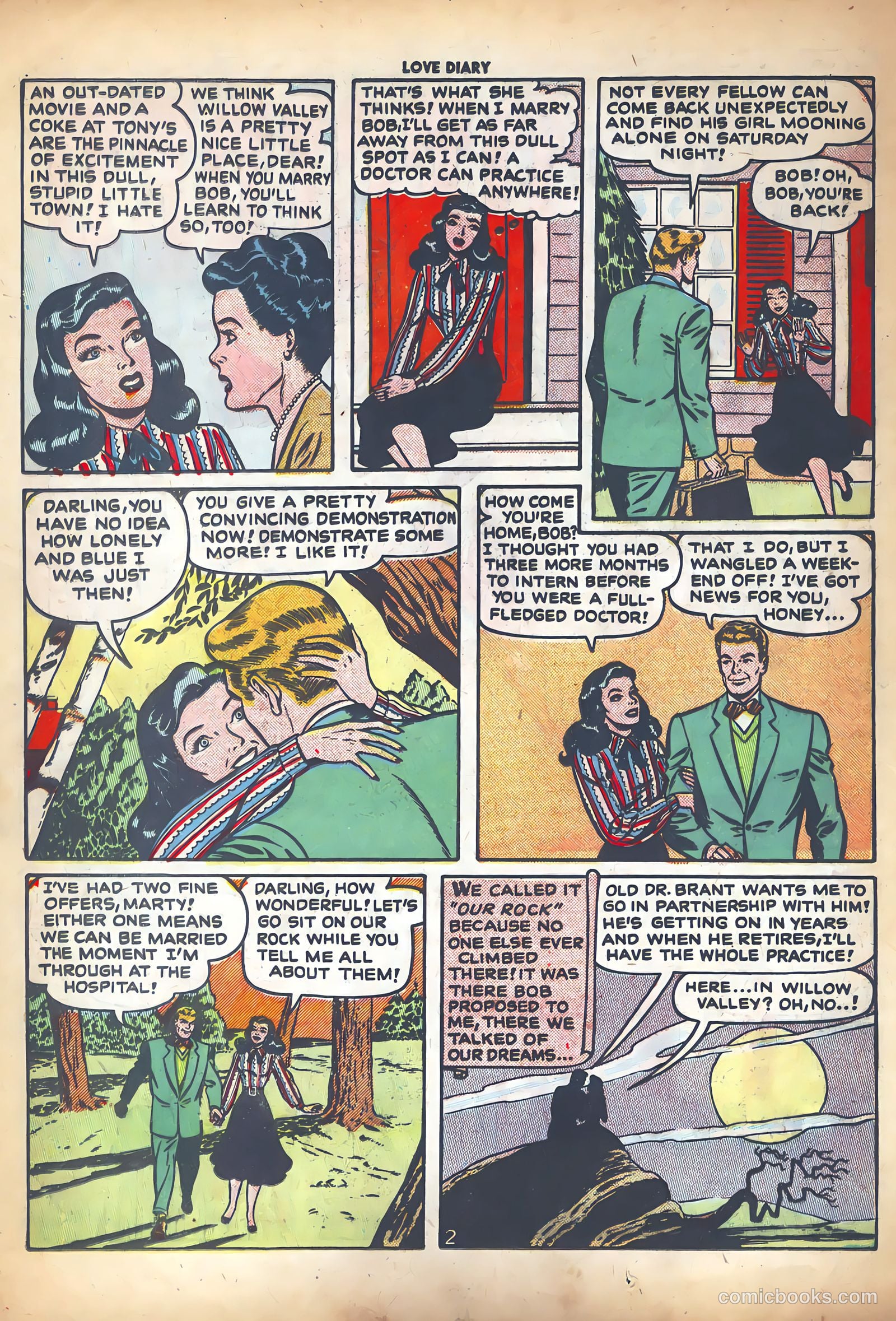 Love Diary #1 (1949) — page 28 of 37