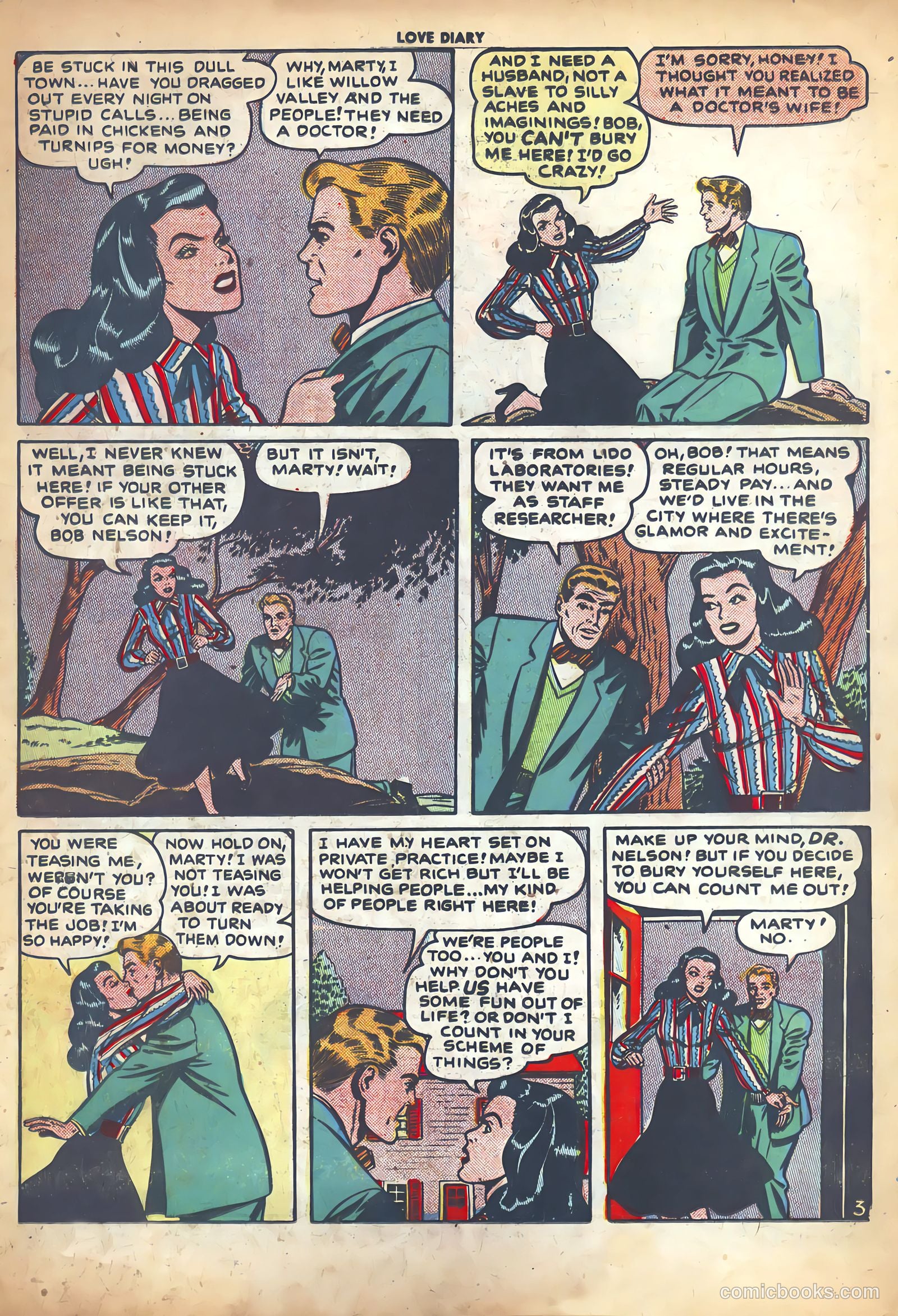 Love Diary #1 (1949) — page 29 of 37