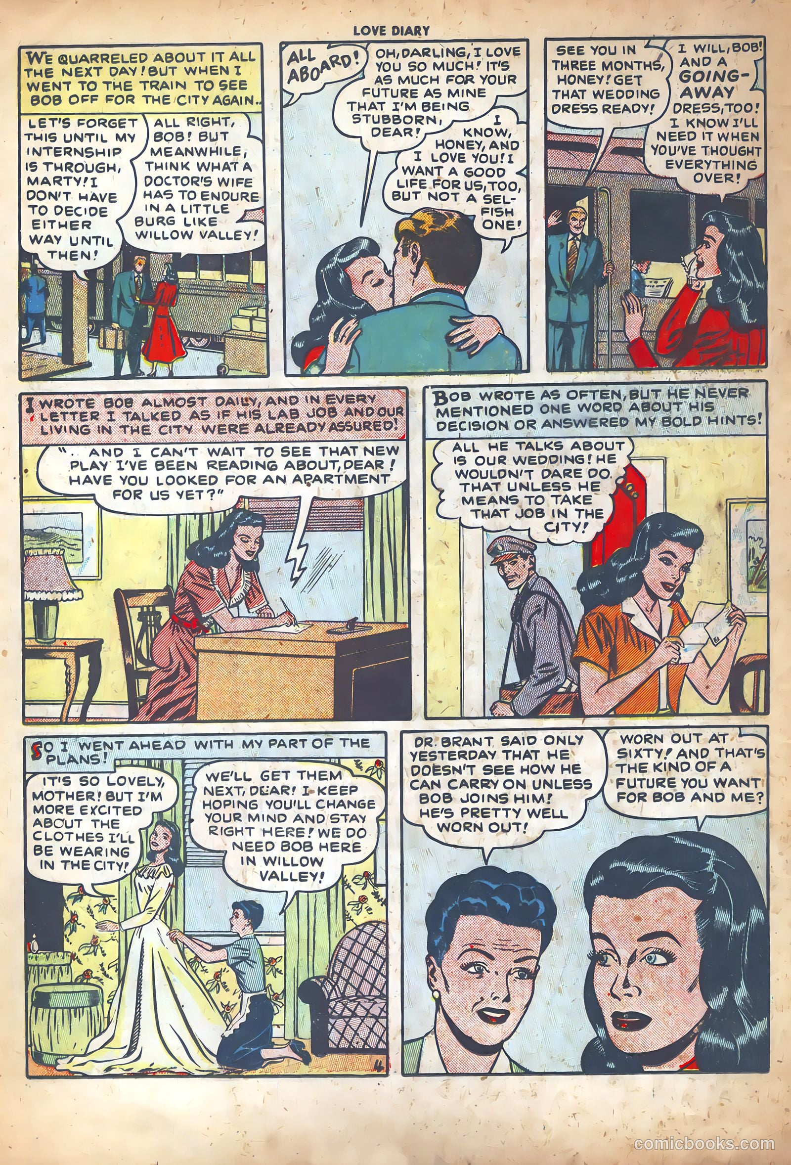 Love Diary #1 (1949) — page 30 of 37