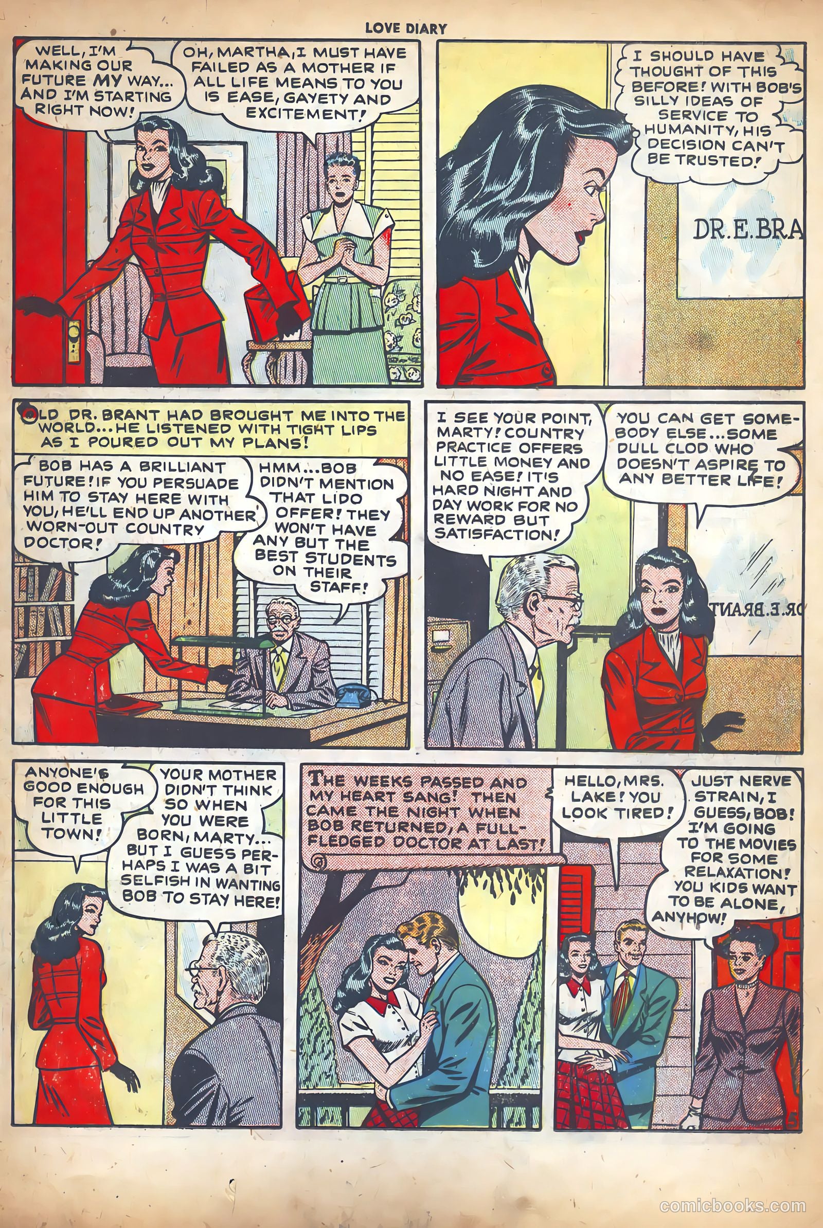 Love Diary #1 (1949) — page 31 of 37