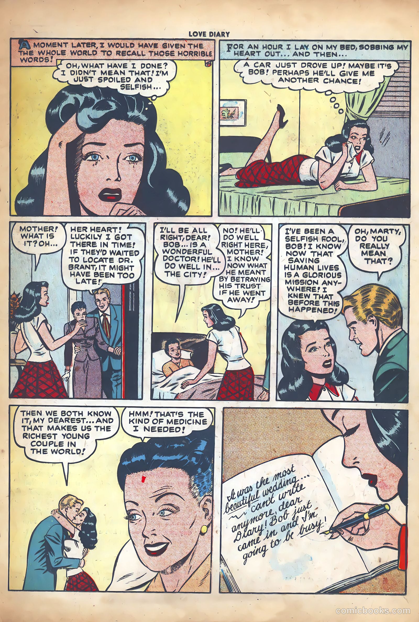 Love Diary #1 (1949) — page 33 of 37