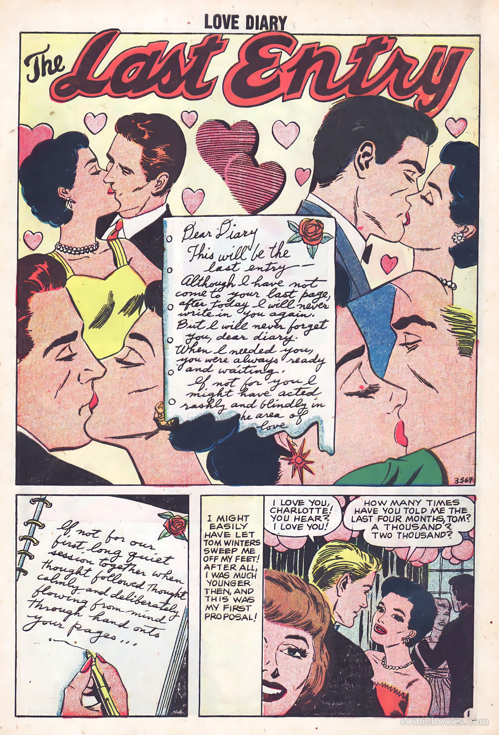Love Diary #1 (1958) — page 3 of 36