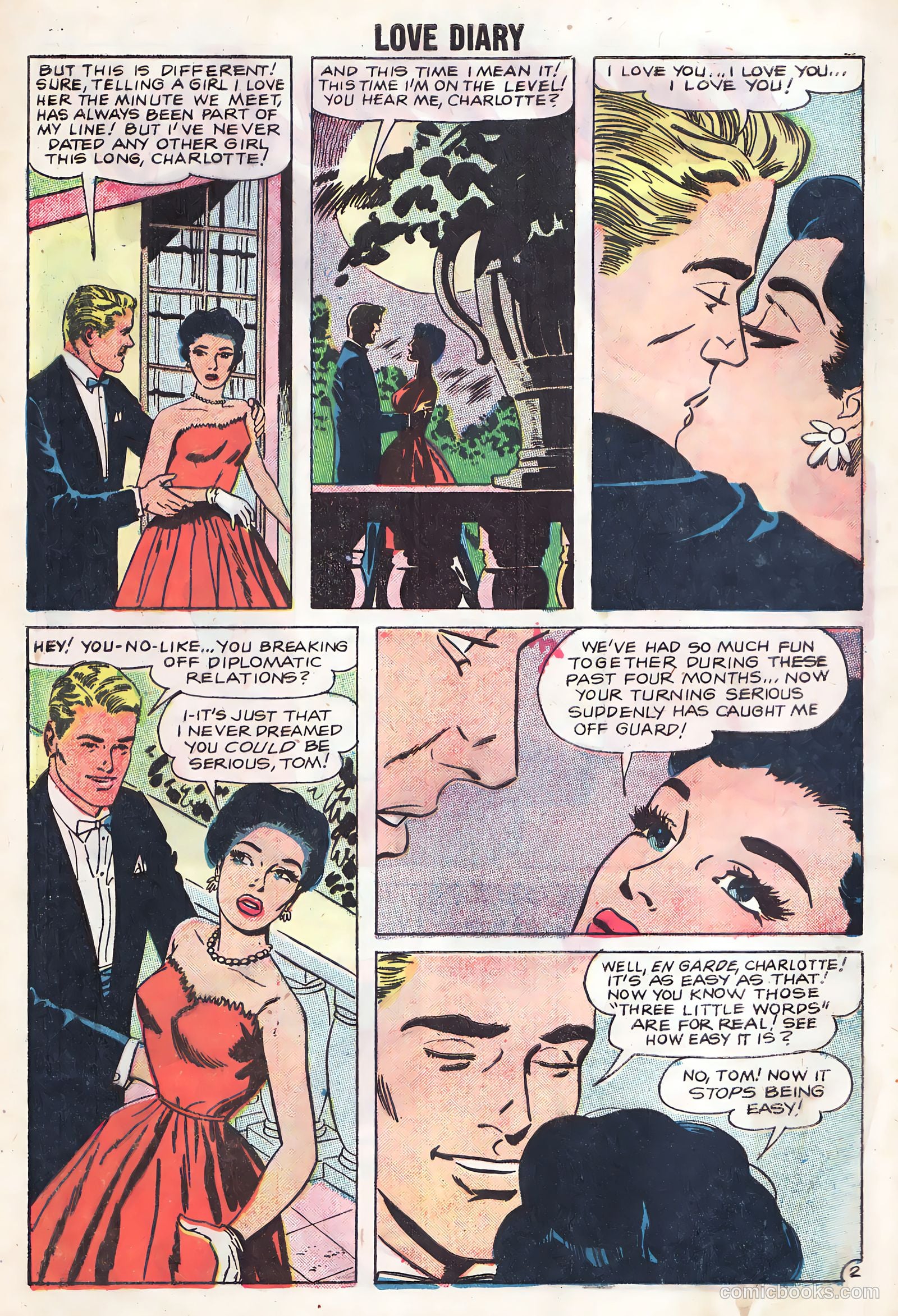 Love Diary #1 (1958) — page 4 of 36