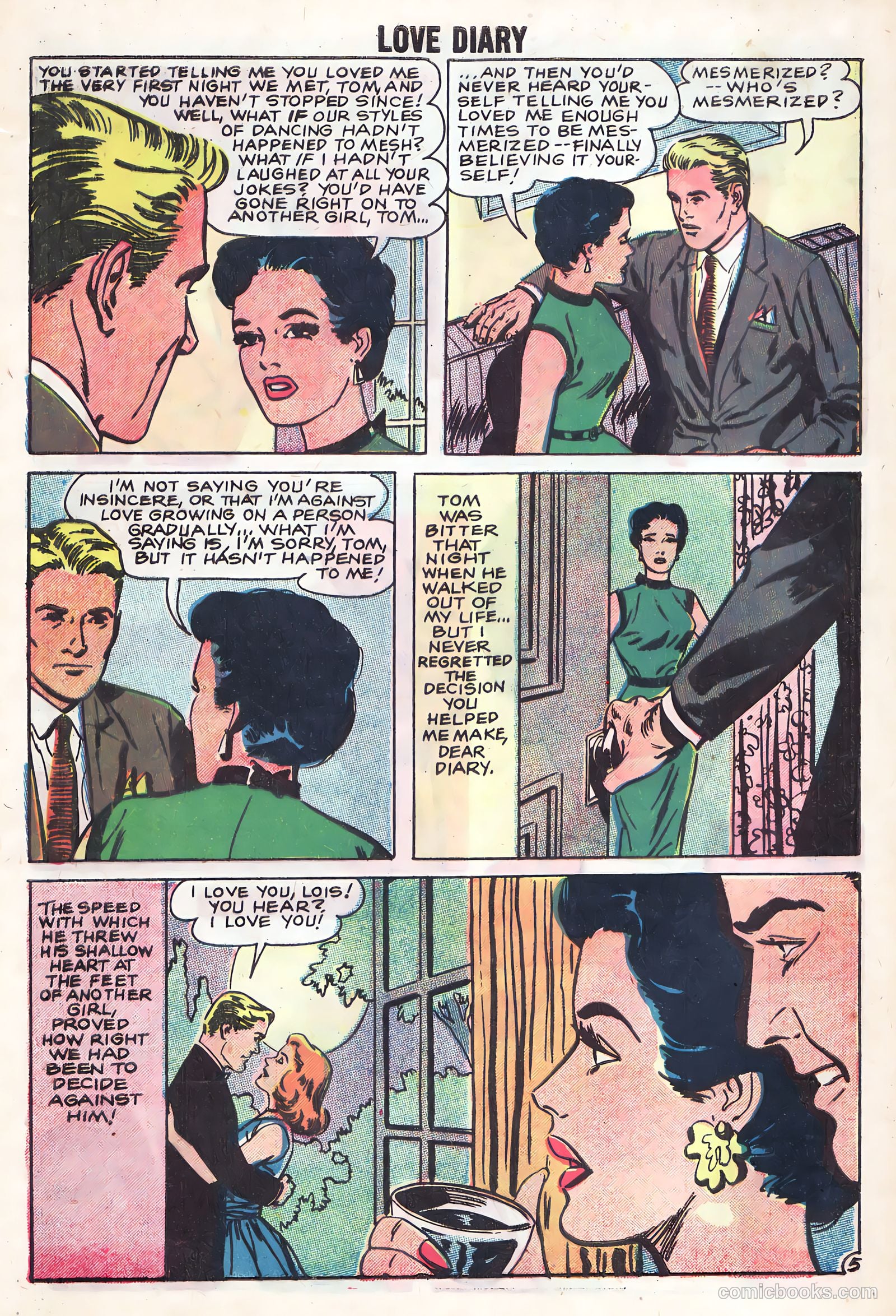 Love Diary #1 (1958) — page 8 of 36