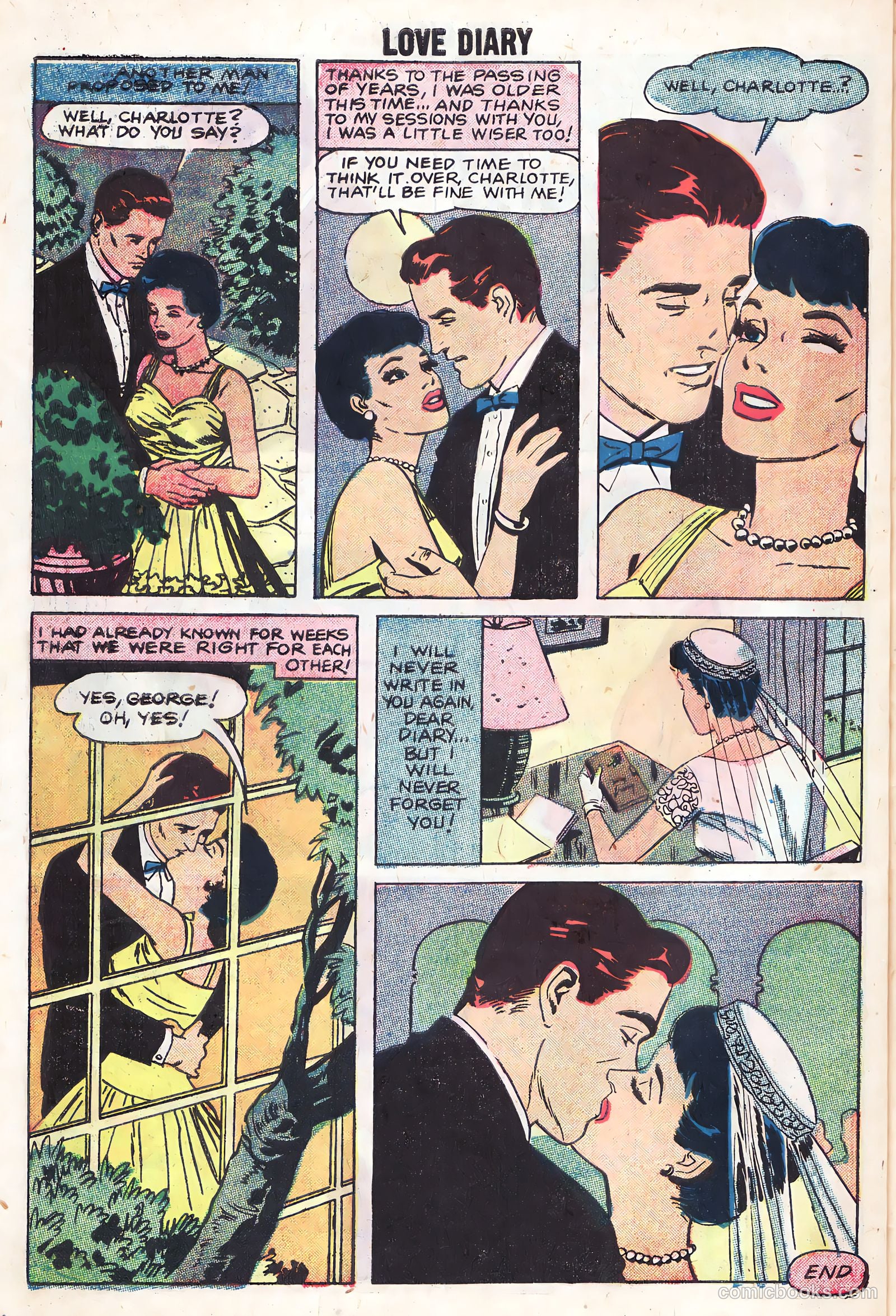 Love Diary #1 (1958) — page 10 of 36