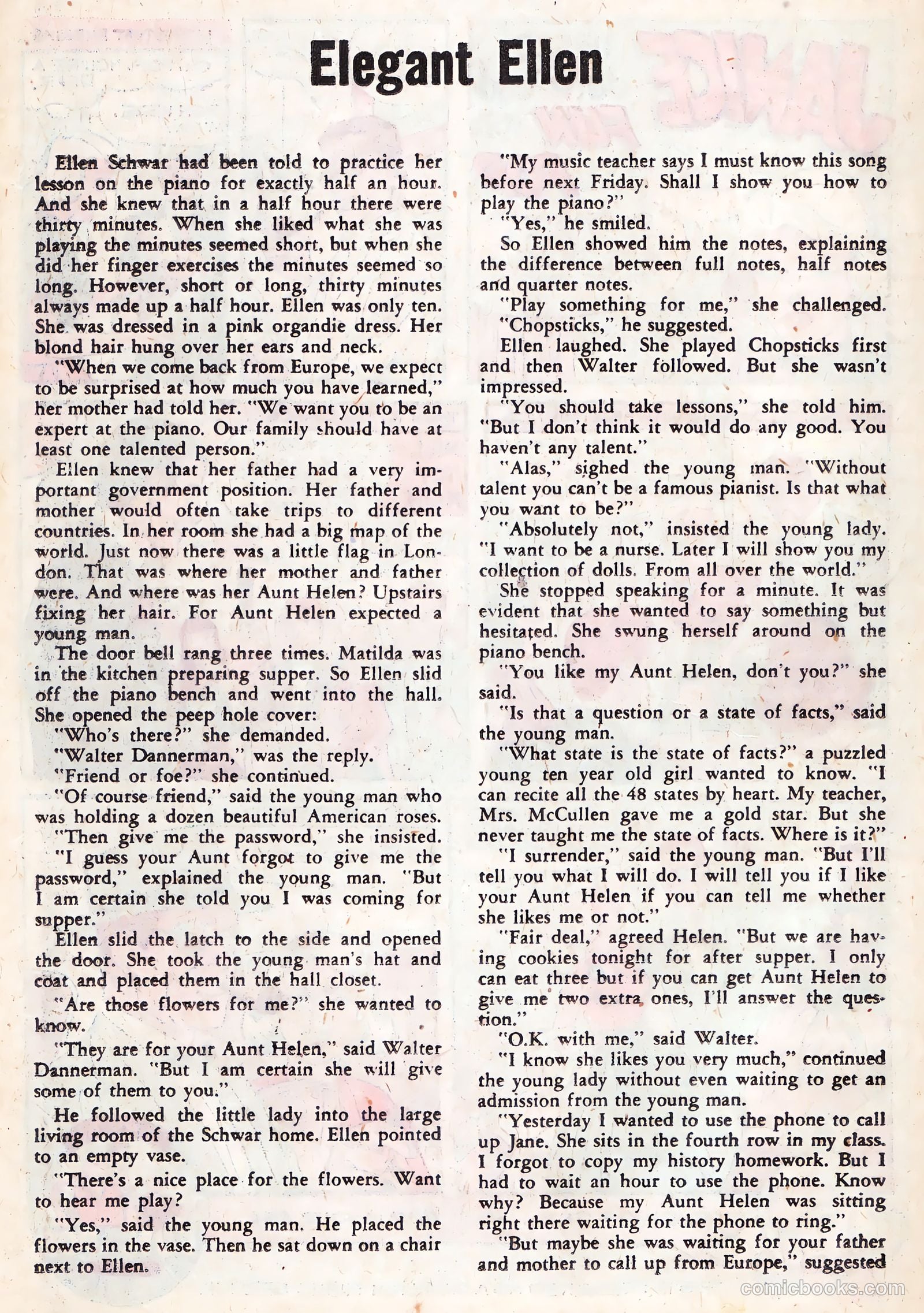 Love Diary #1 (1958) — page 18 of 36