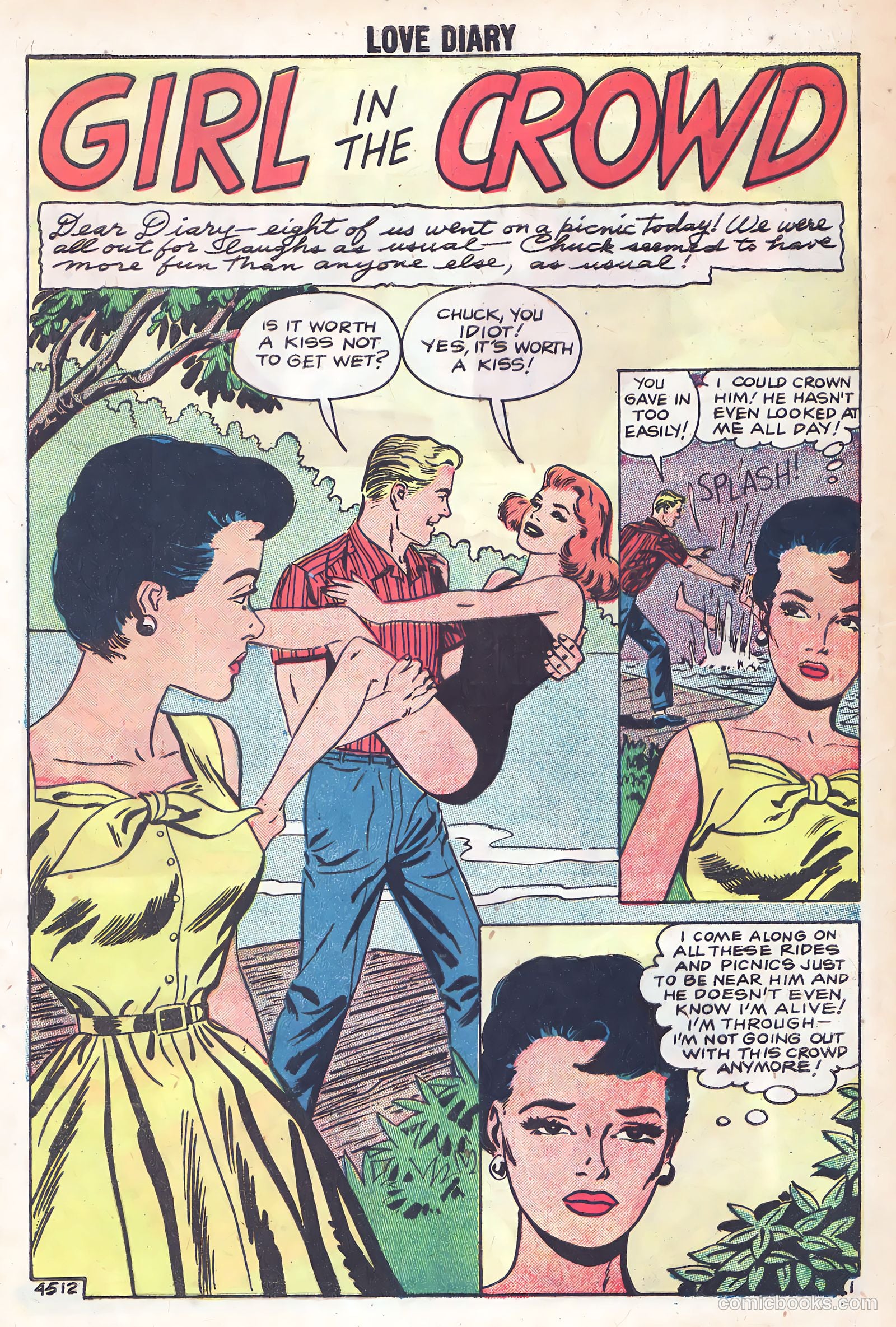 Love Diary #1 (1958) — page 28 of 36