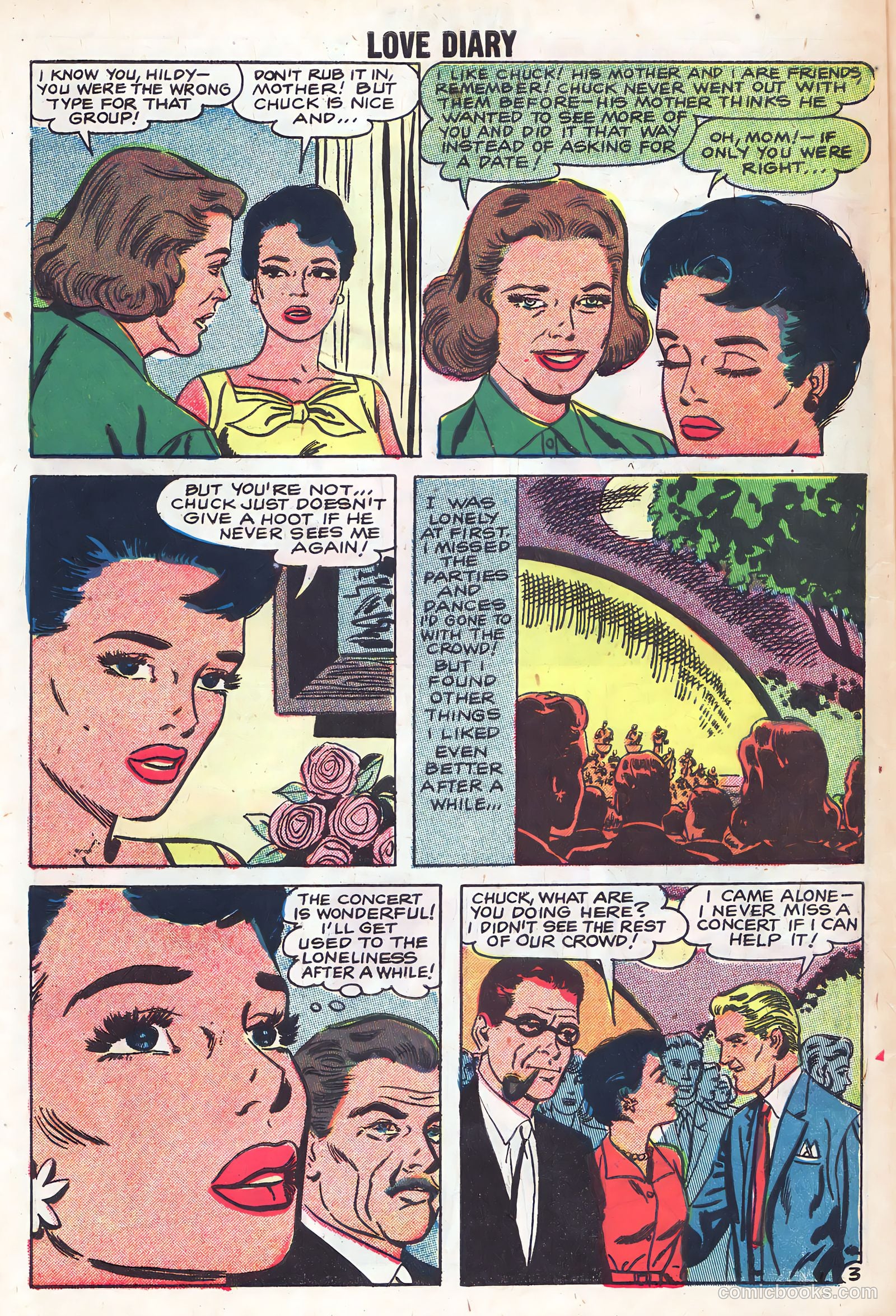 Love Diary #1 (1958) — page 30 of 36