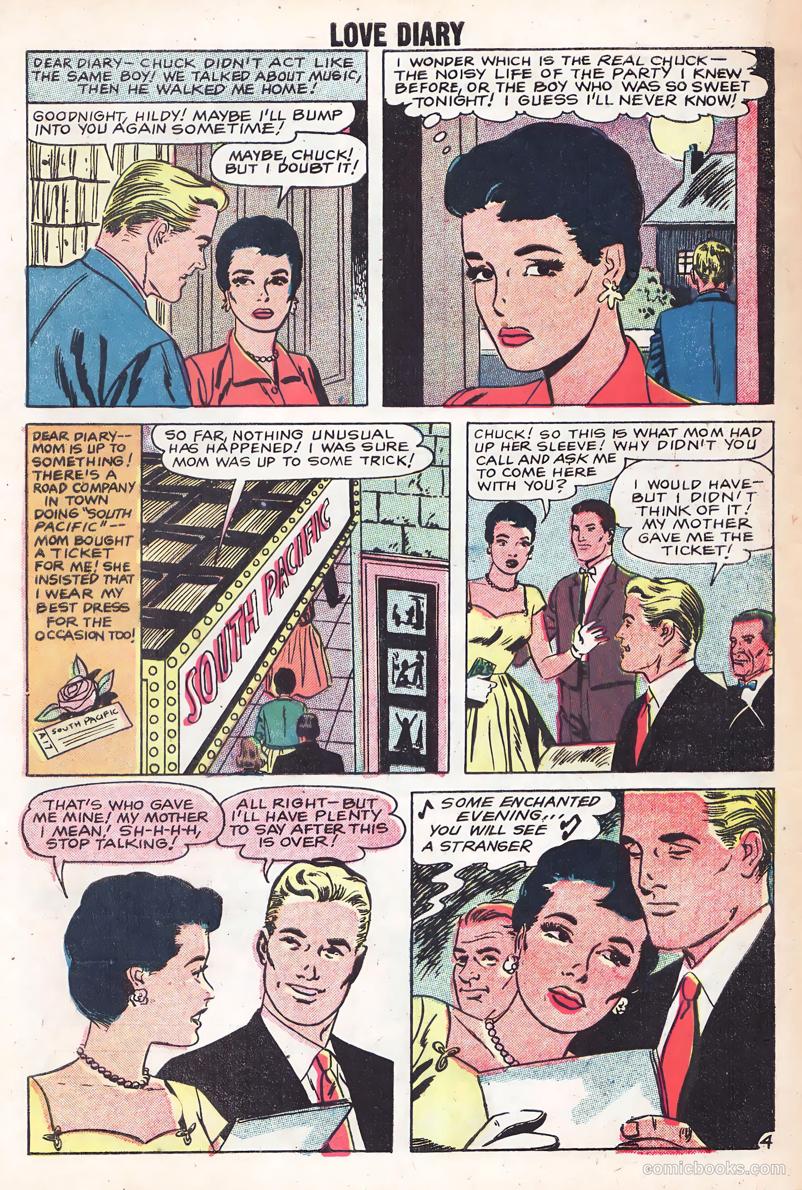 Love Diary #1 (1958) — page 32 of 36