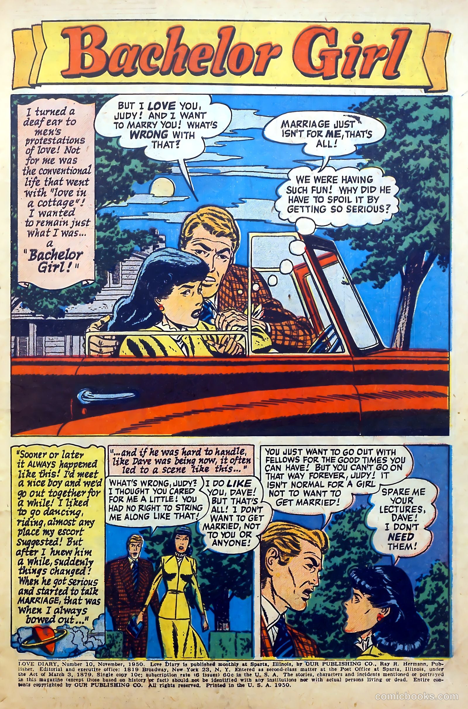 Love Diary #10 (1950) — page 3 of 52