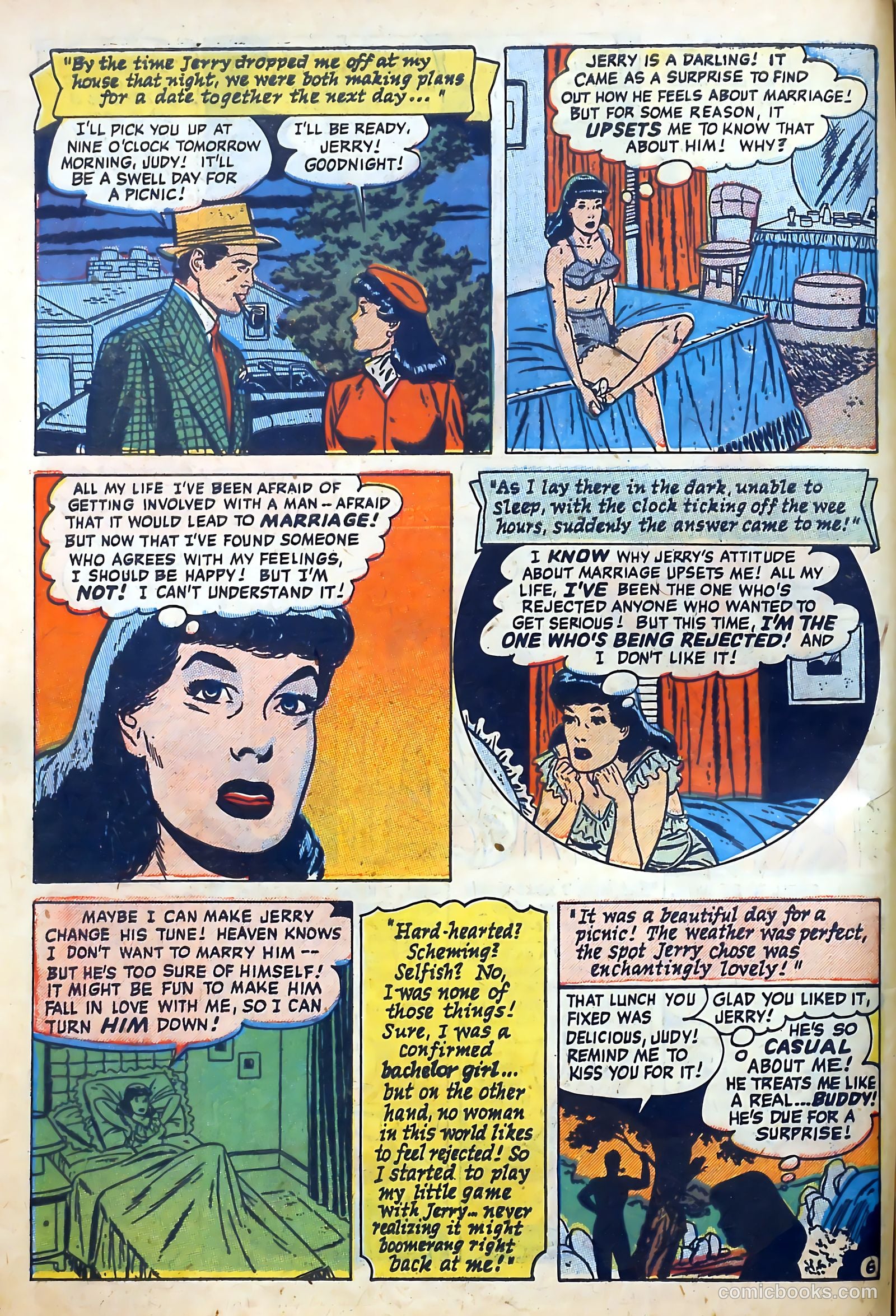 Love Diary #10 (1950) — page 8 of 52