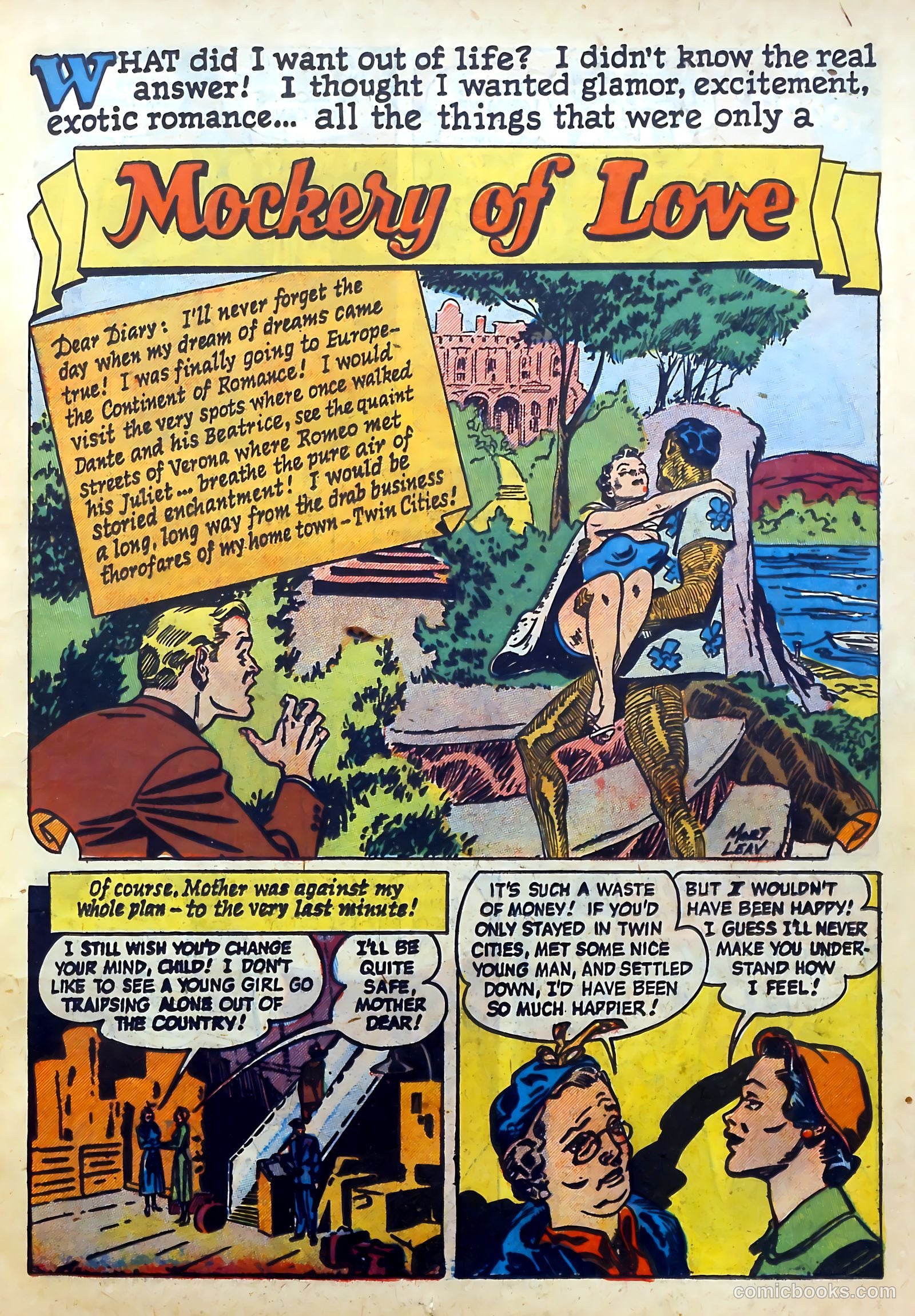 Love Diary #10 (1950) — page 15 of 52