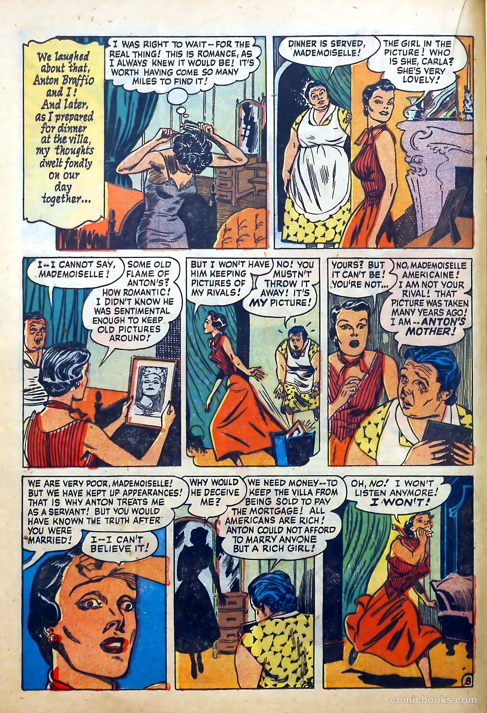 Love Diary #10 (1950) — page 22 of 52