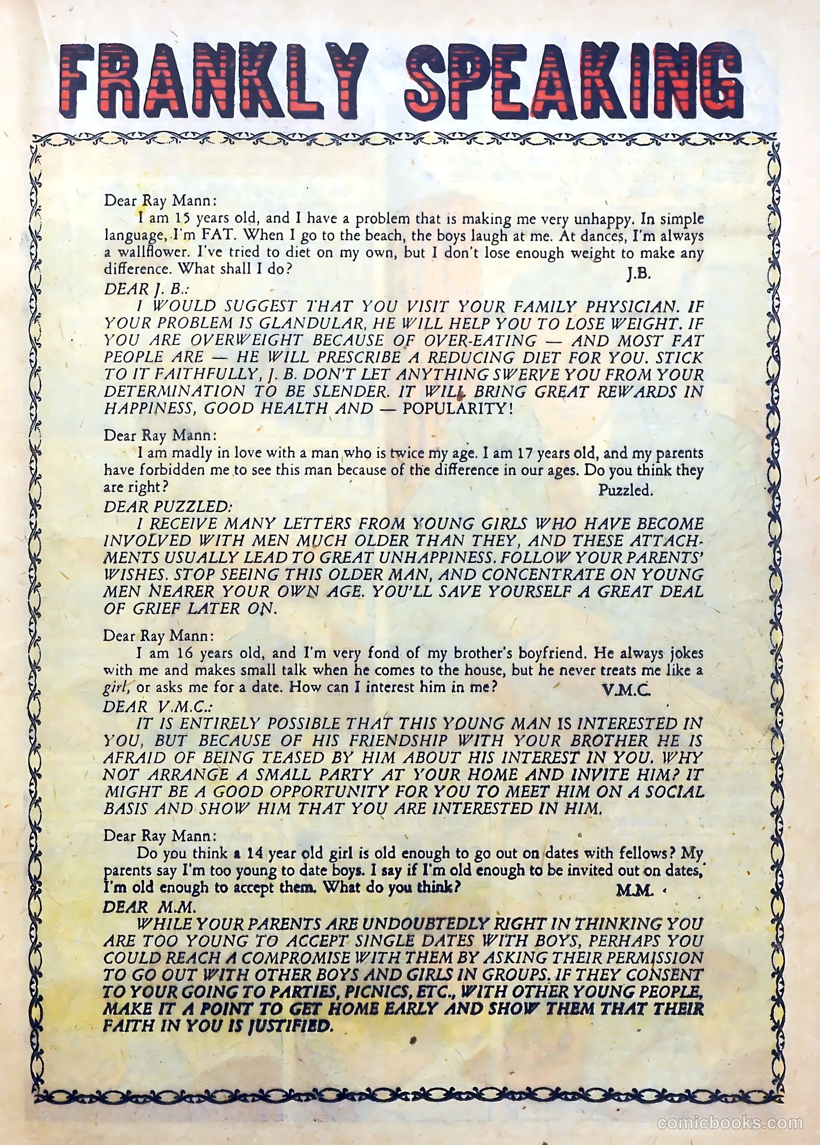 Love Diary #10 (1950) — page 25 of 52