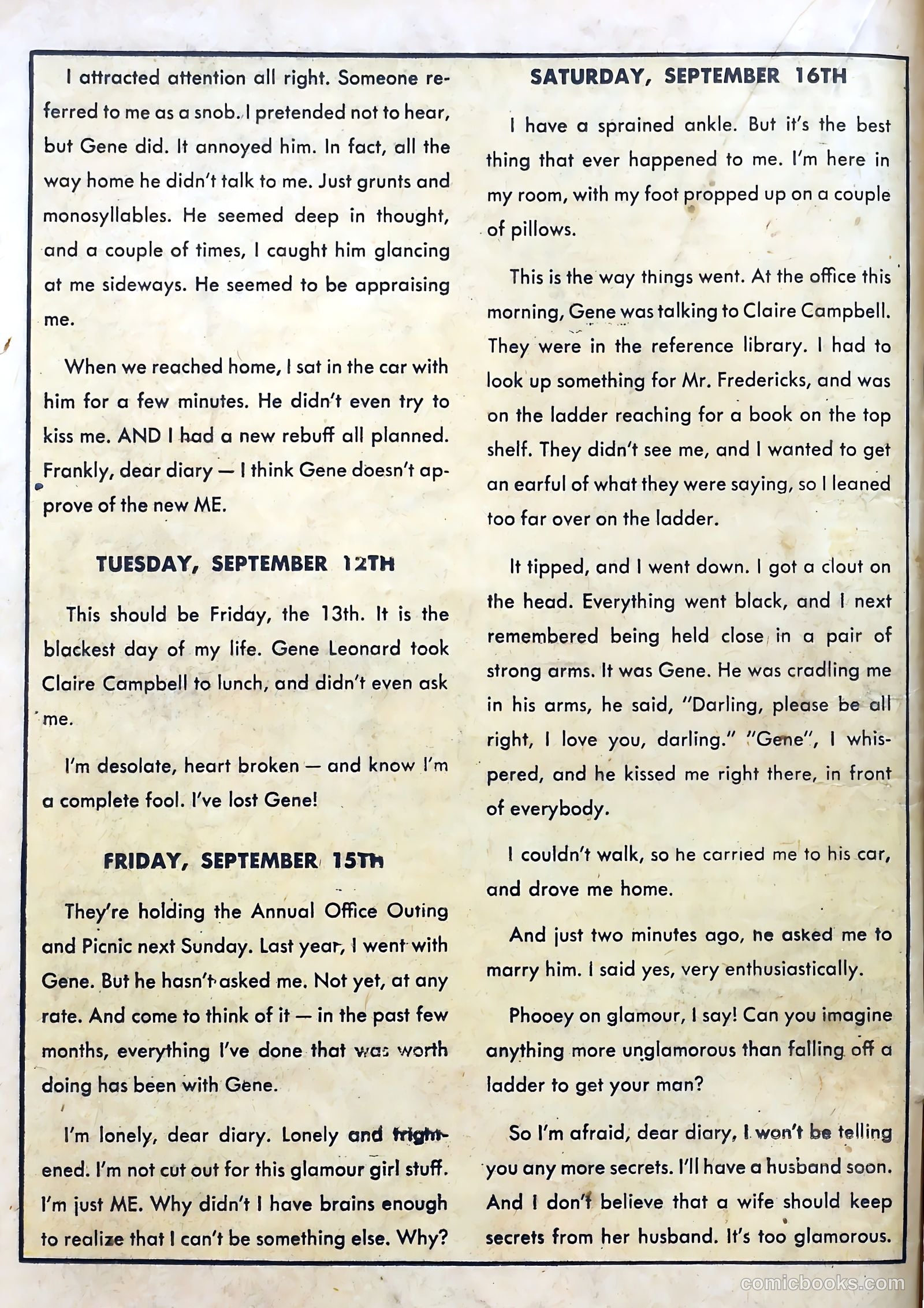 Love Diary #11 (1960) — page 24 of 53