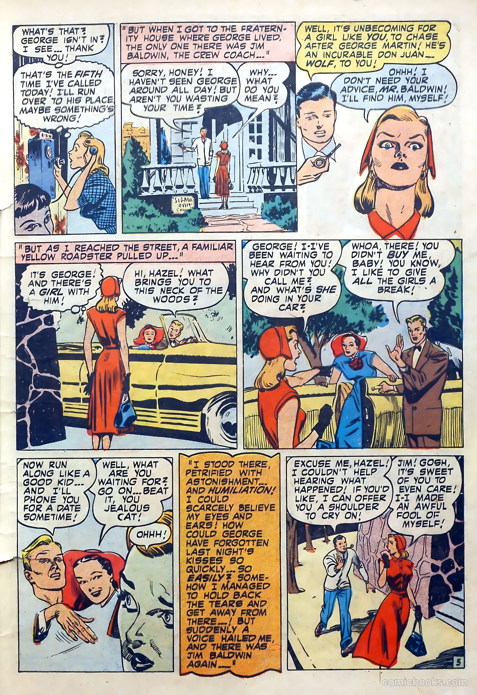 Love Diary #11 (1950) — page 7 of 52