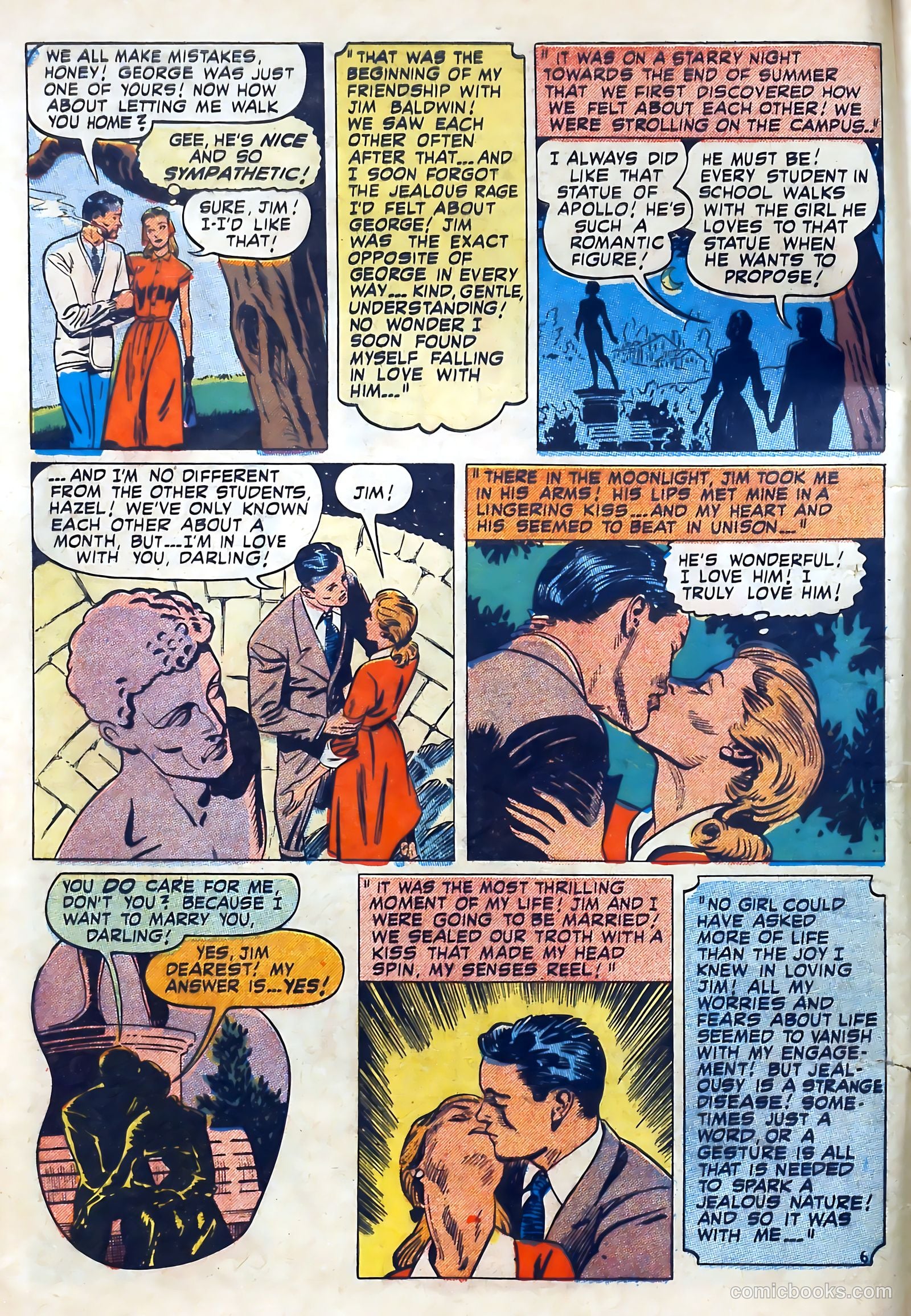 Love Diary #11 (1950) — page 8 of 52