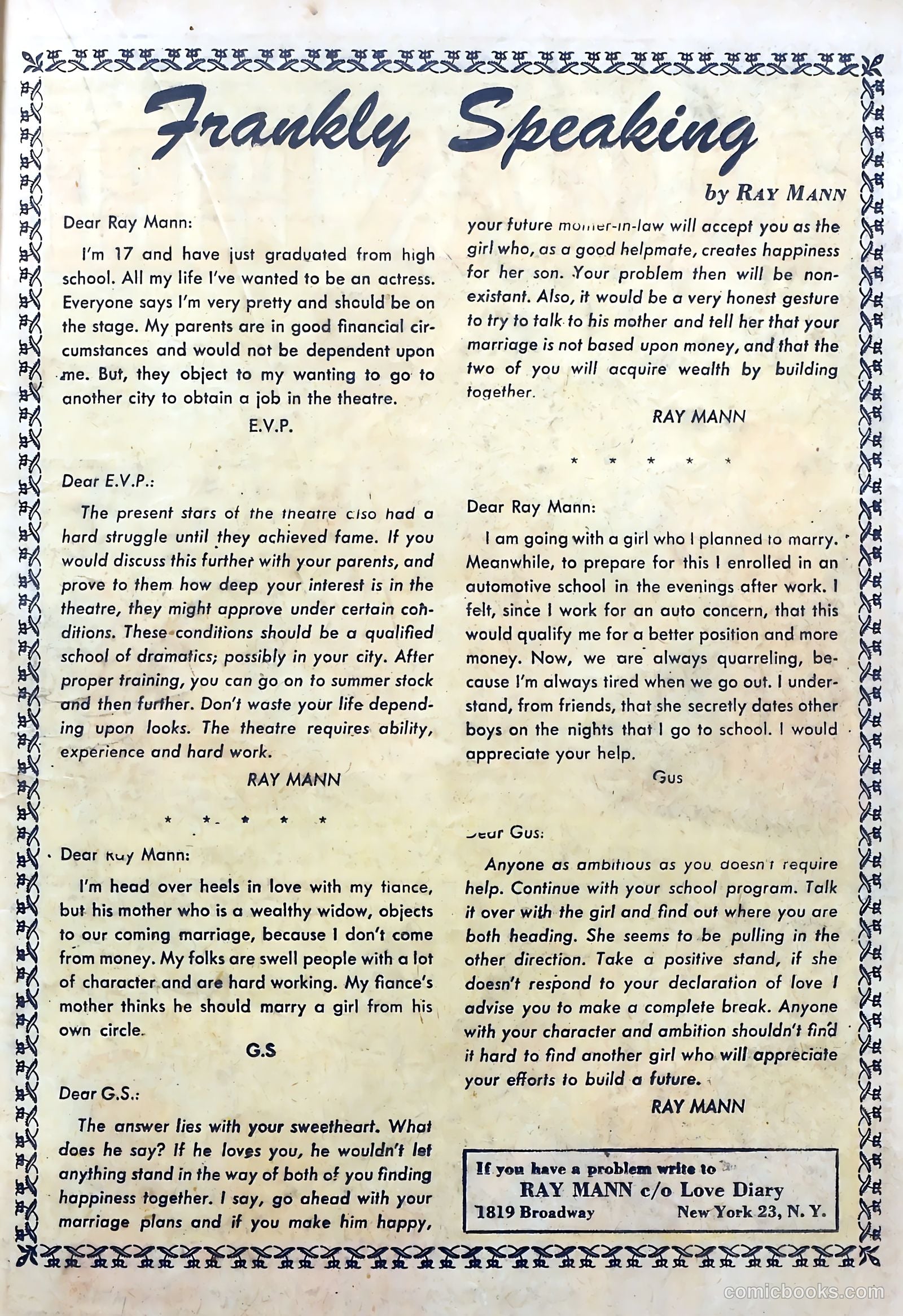 Love Diary #11 (1950) — page 29 of 52